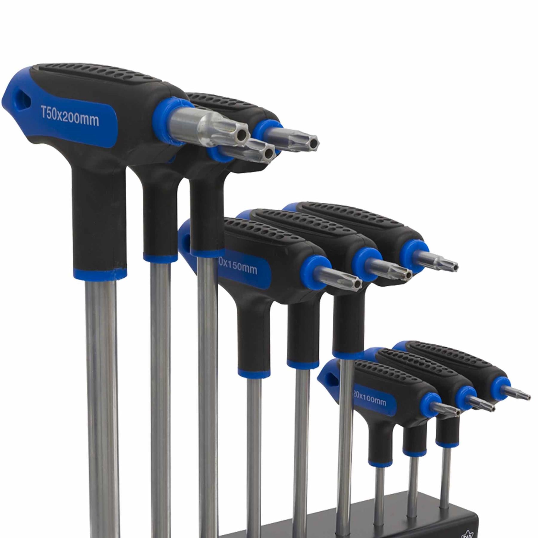 Sealey TRX-Star* Key Set 9pc T-Handle