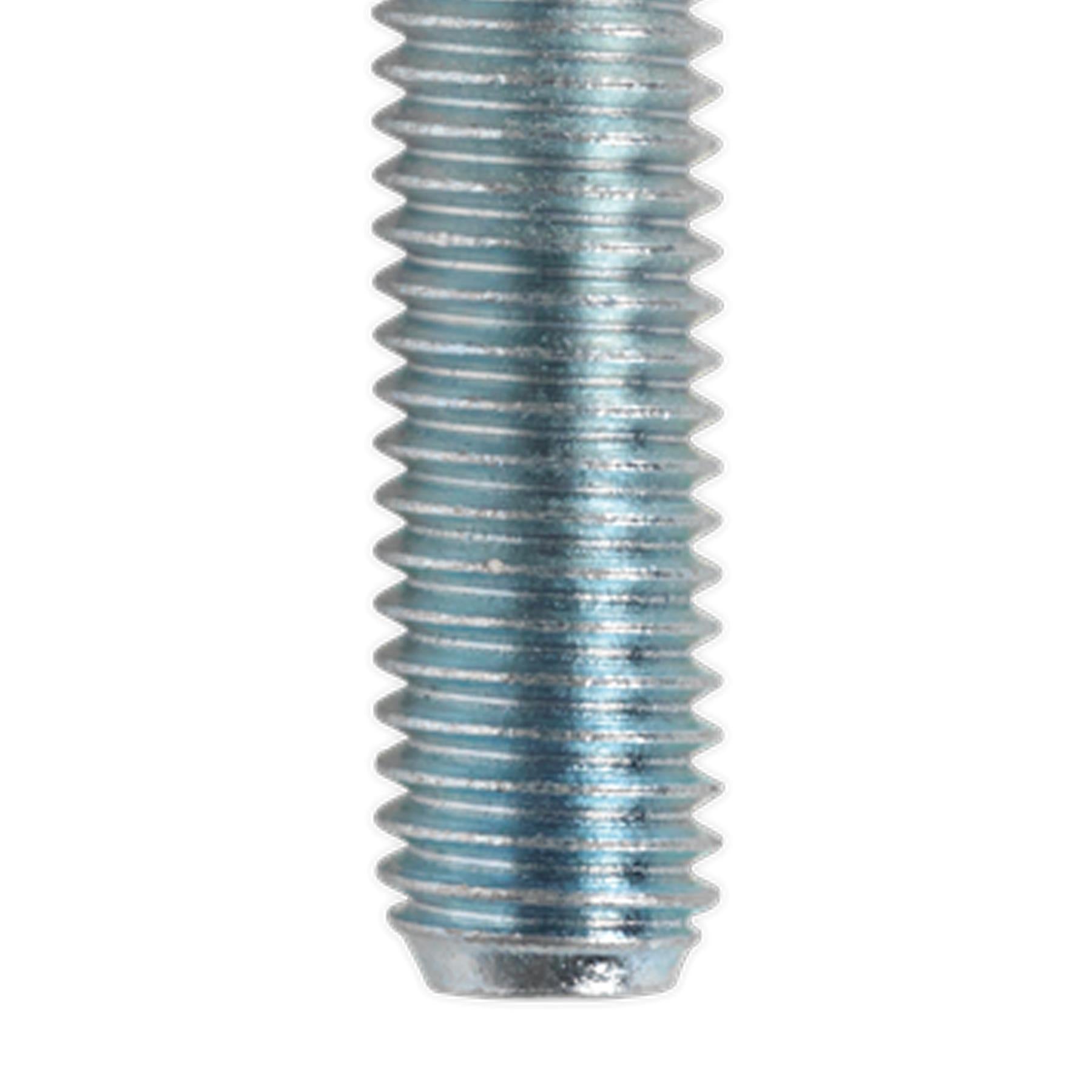 Sealey HT Setscrew M10 x 35mm 8.8 Zinc Pack of 25
