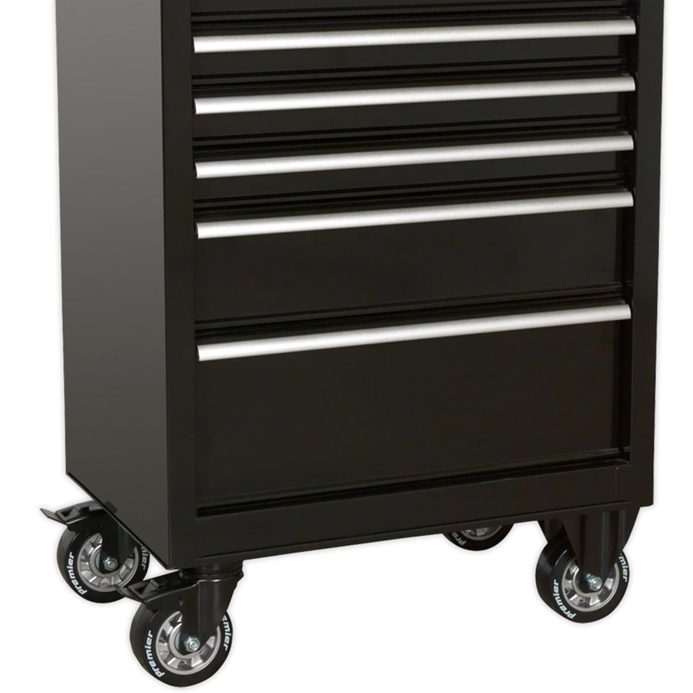 Sealey Rollcab 6 Drawer 675mm Heavy-Duty Black