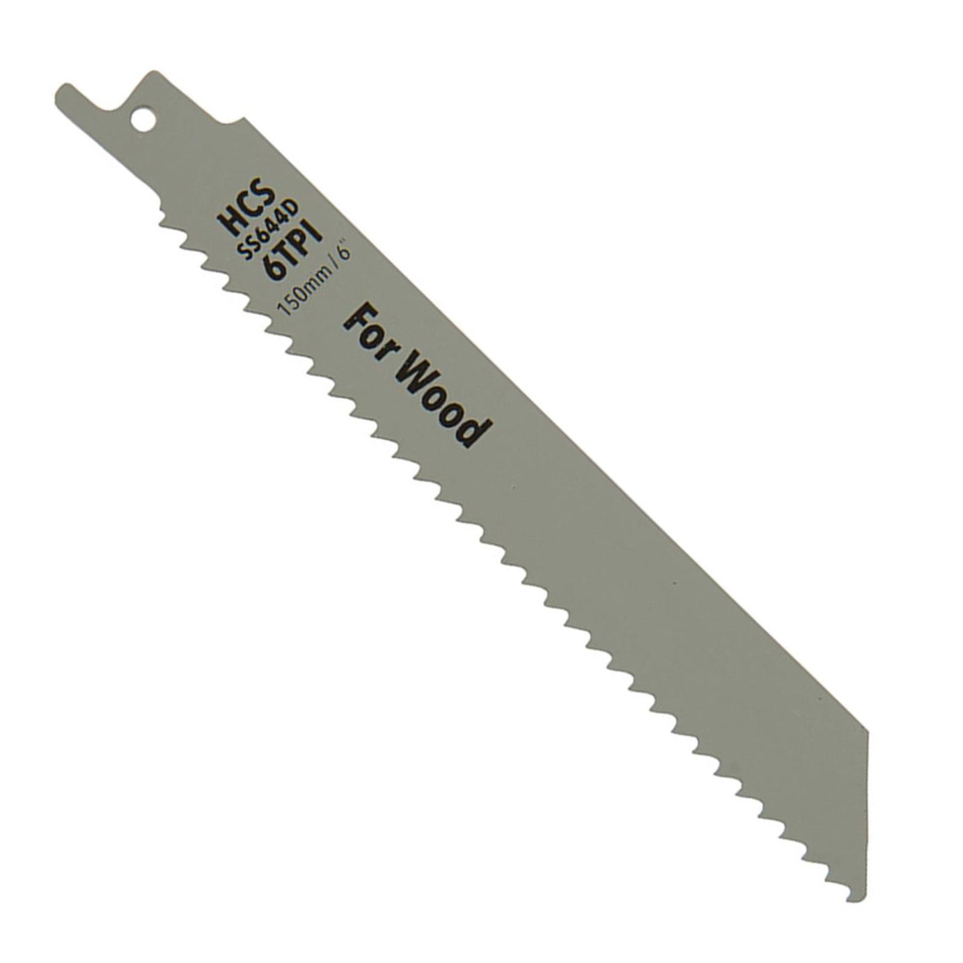 Quality 5 X Reciprocating Saw Blades 6 Tpi 150mm Wood Curved Cutting DIY