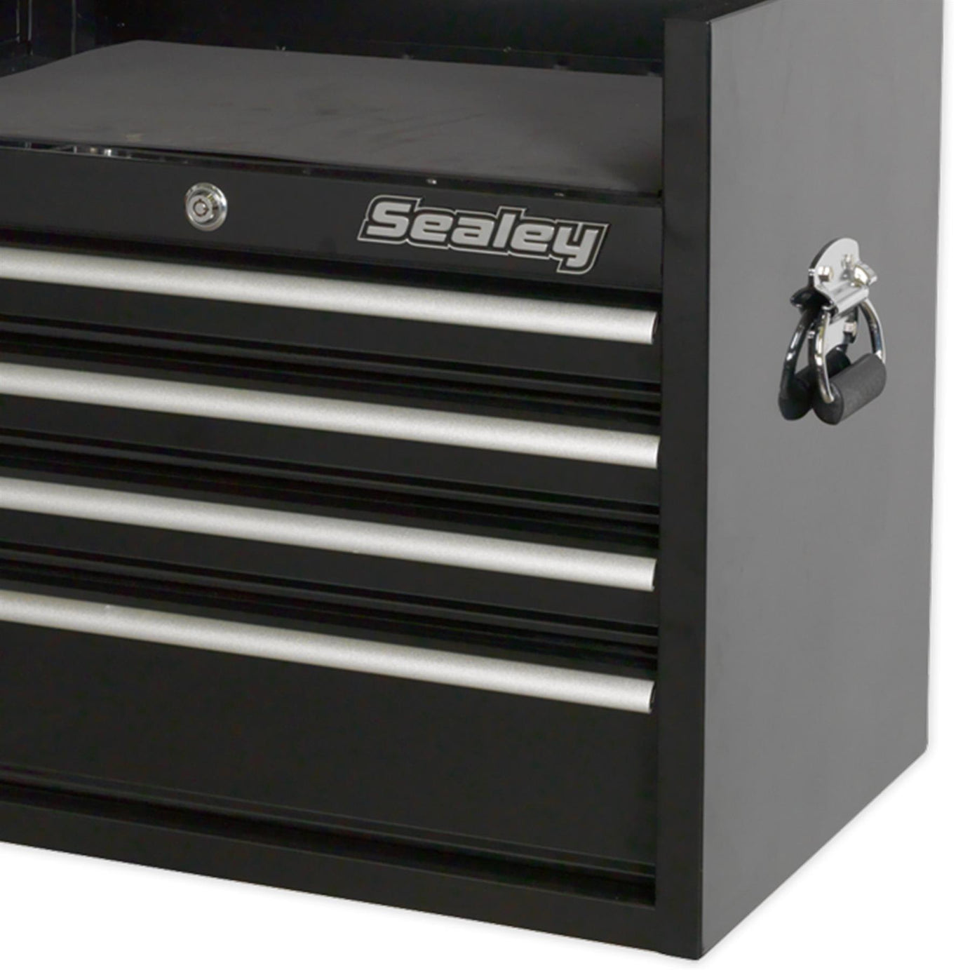 Sealey Topchest 4 Drawer 660mm Heavy-Duty Black
