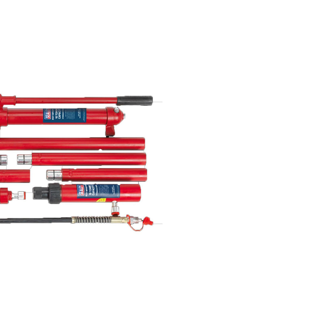 Sealey RE97/10 Hydraulic Body Repair Kit 10tonne Snap Type