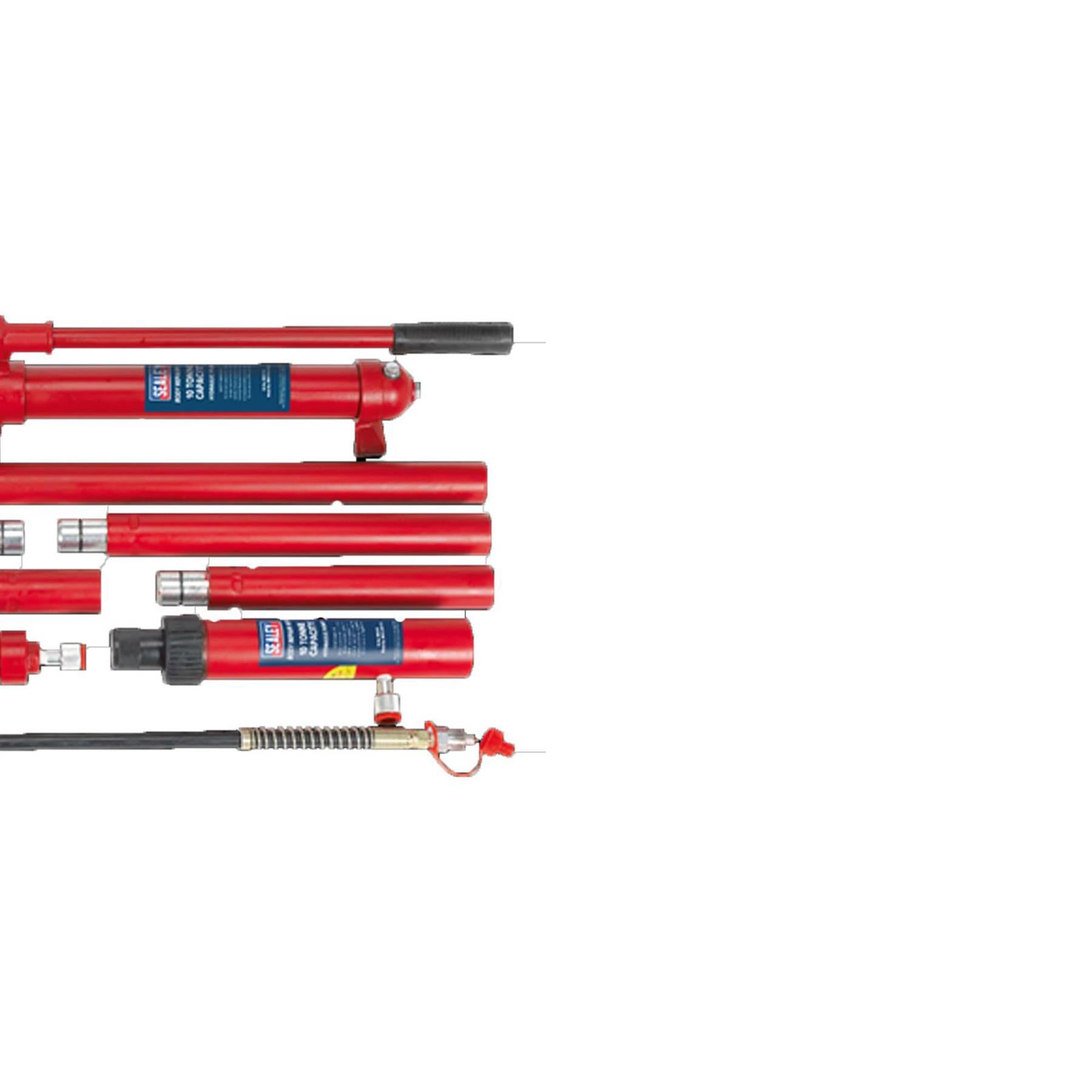 Sealey RE97/10 Hydraulic Body Repair Kit 10tonne Snap Type
