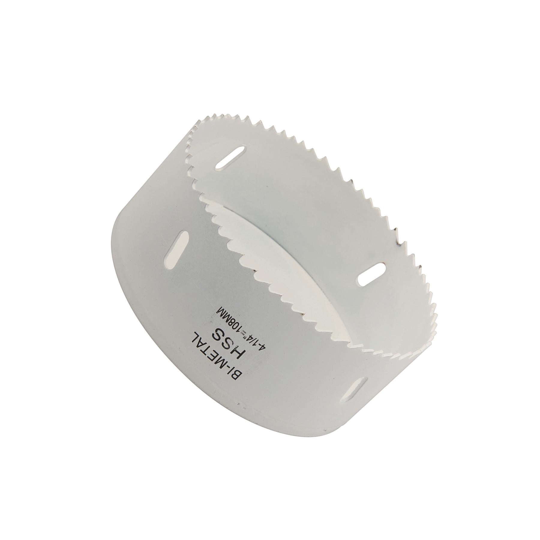 Heavy Duty Variable Pitch Bi-Metal 108mm Holesaw Steel Wood Metal Pvc Fast Clean