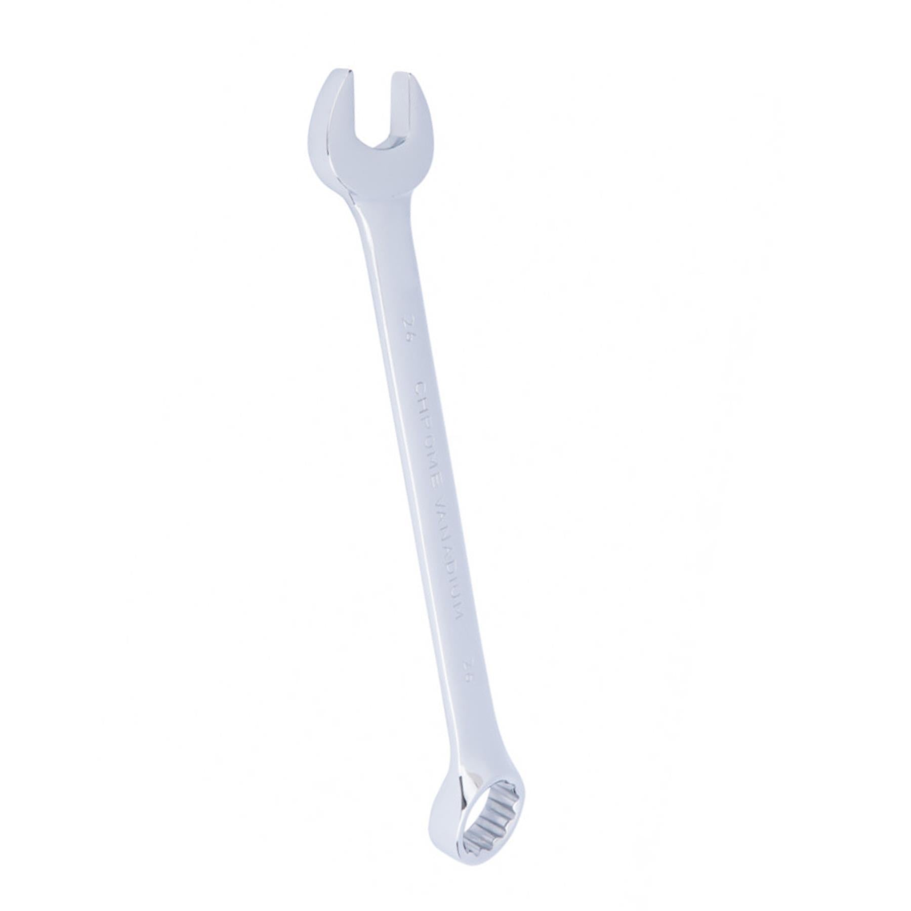 BlueSpot 26mm Fully Polished Chrome Vanadium Spanner Open Ended Head Spanner