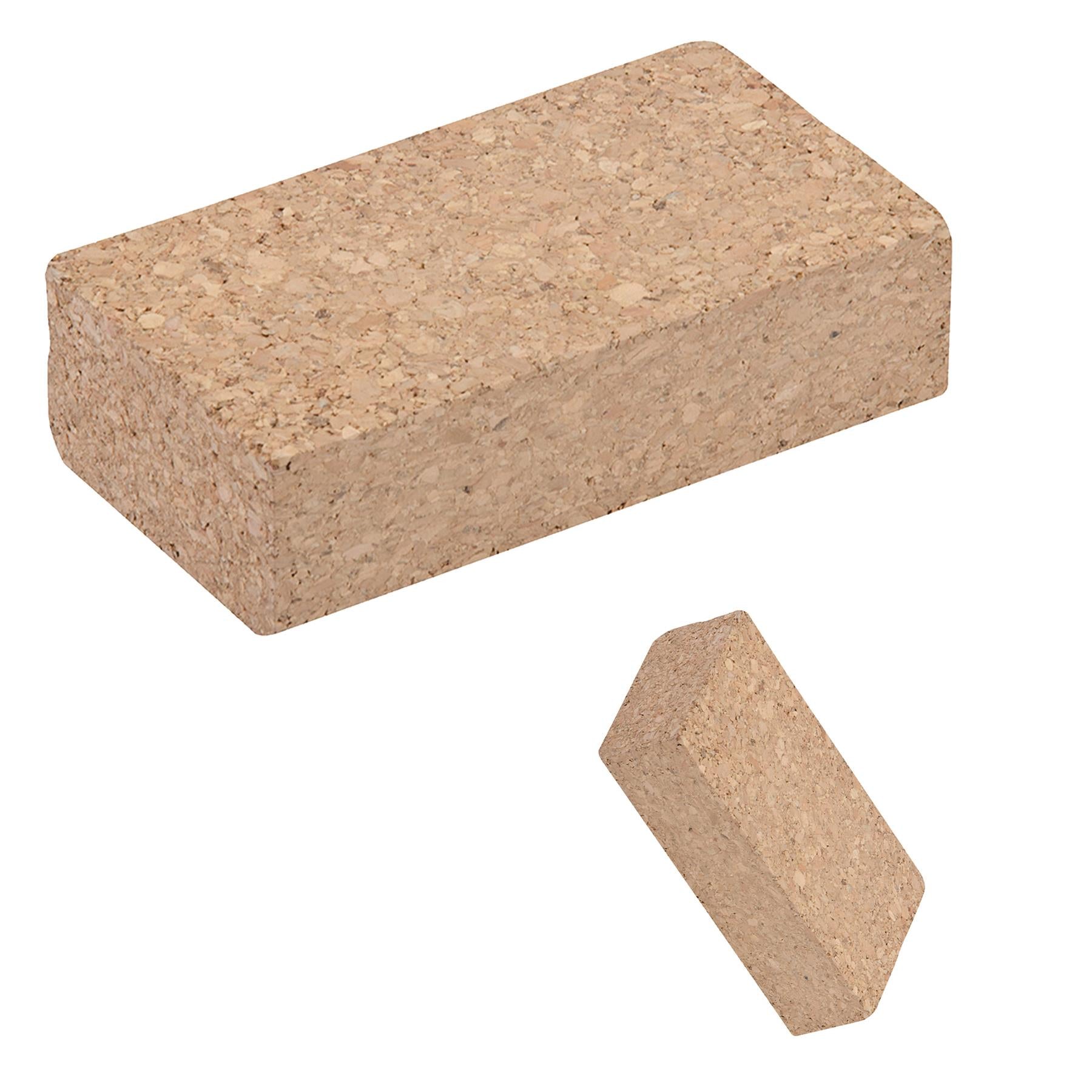 Cork Decorating Hand Sanding Block 110mm X 60mm X 30mm With Abrasive Paper