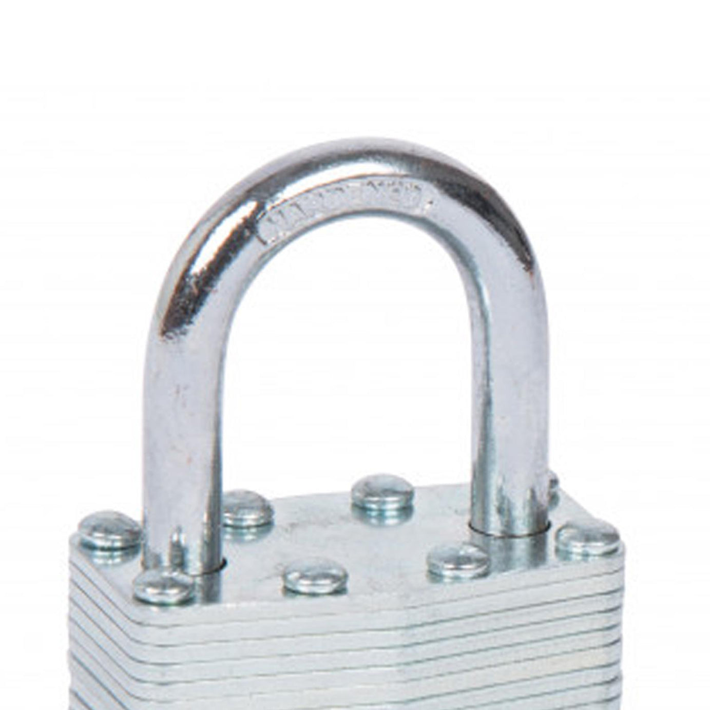 40mm Laminated Steel Padlock & 2 Keys With Hardened Shackle And Bumper BlueSpot