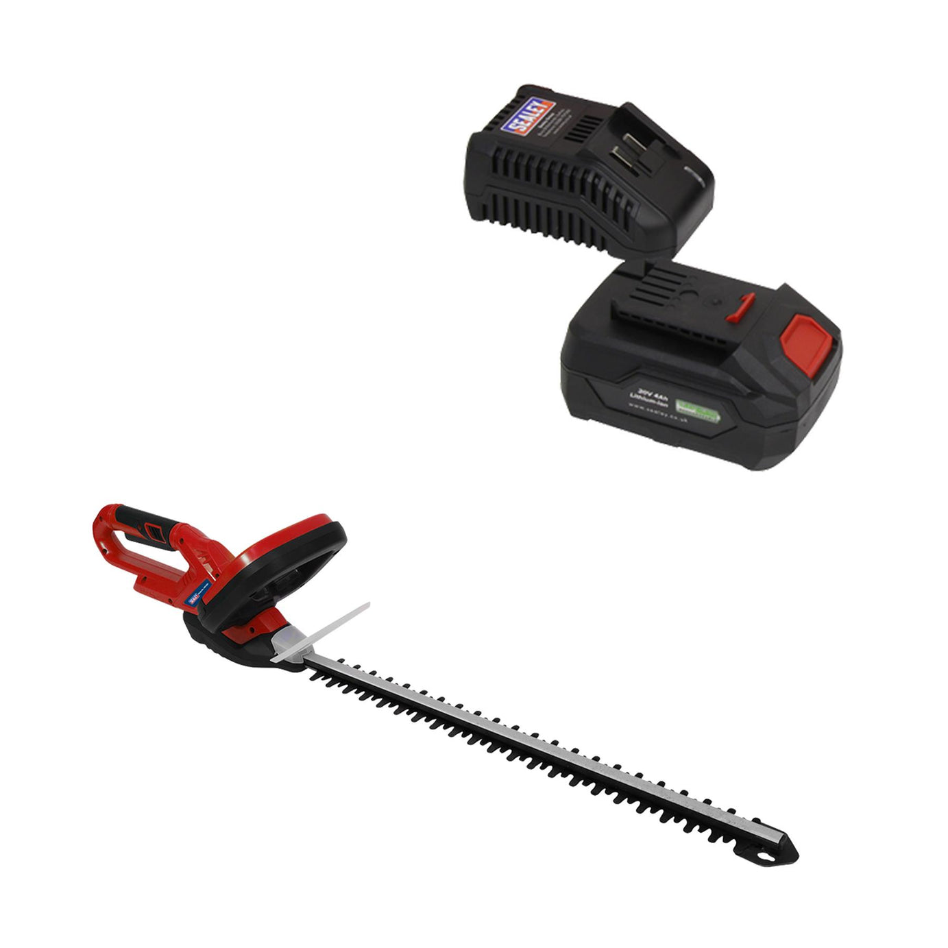 Sealey Hedge Trimmer Cordless 20V with 4Ah Battery & Charger