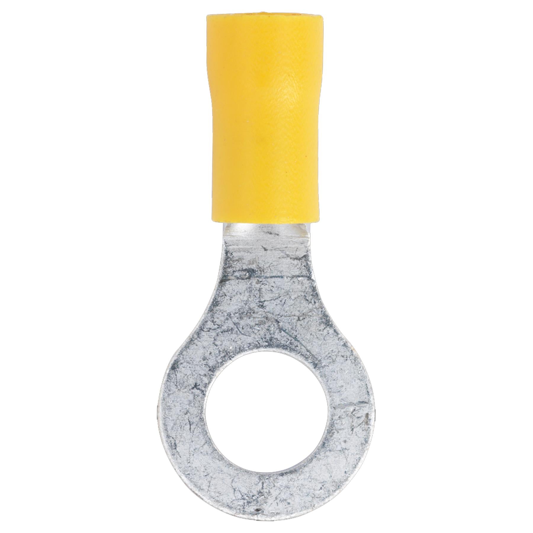 Easy-Entry Ring Terminal 8.4mm (5/16") Yellow Pack of 100 Sealey