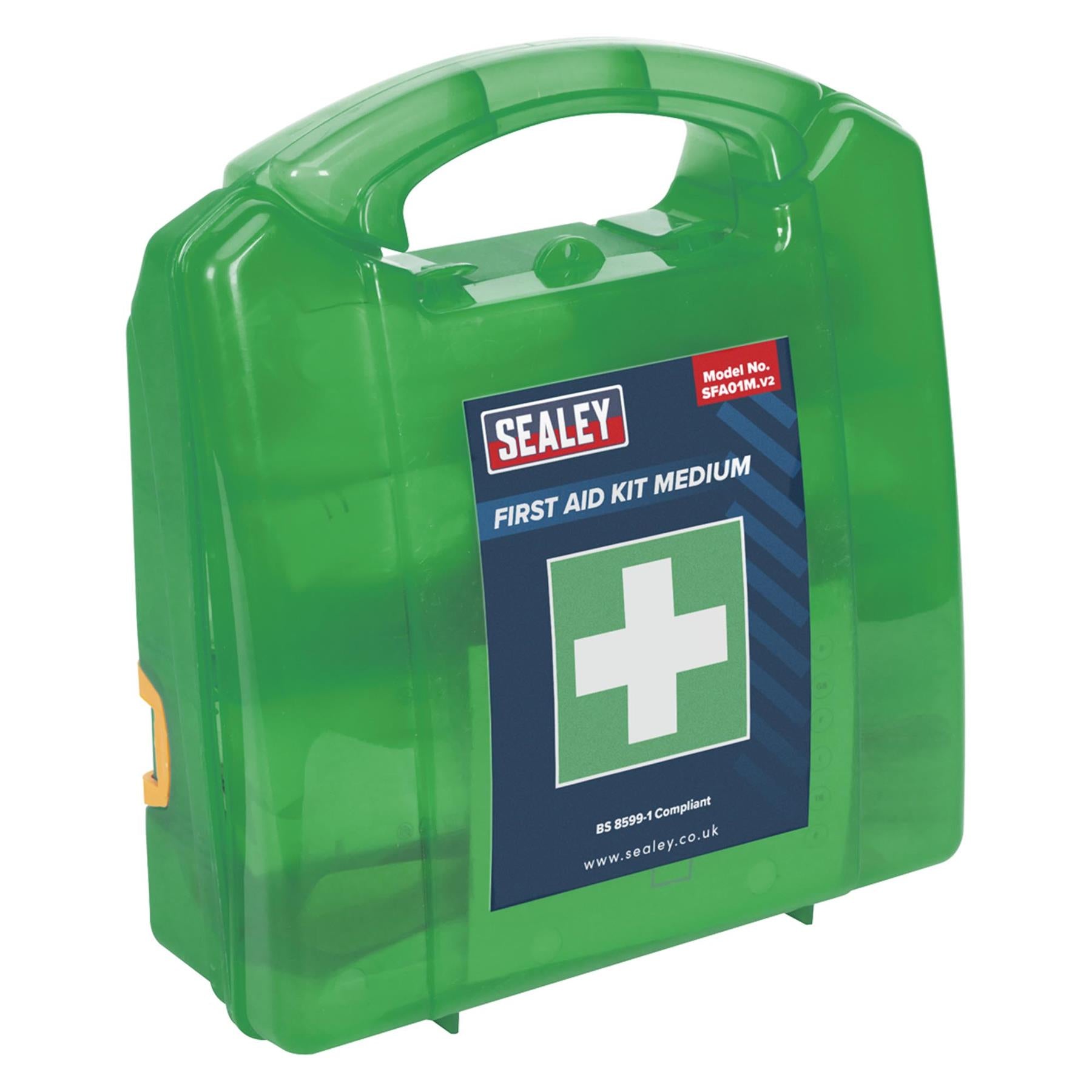 Sealey First Aid Kit Medium - BS 8599-1 Compliant