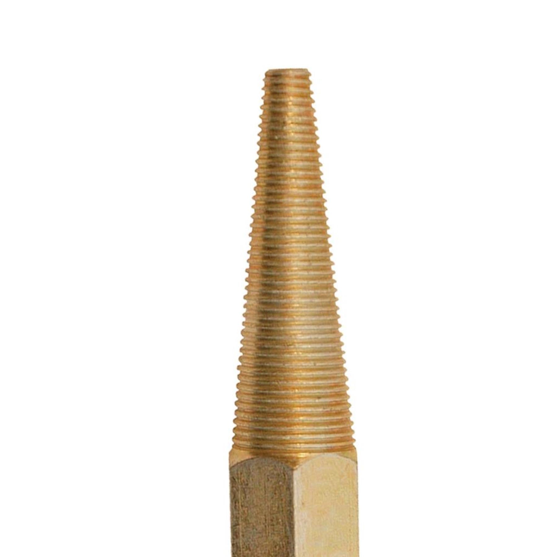 Left-Hand Threaded Tapered Spindle 12.7mm (1/2") For Use With Buffing