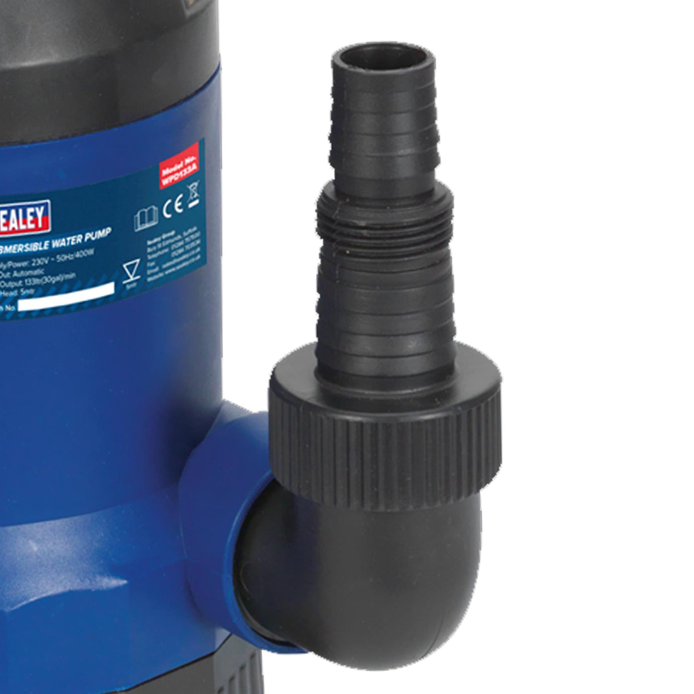 Submersible Dirty Water Pump Automatic 133L/min 230V Sealey