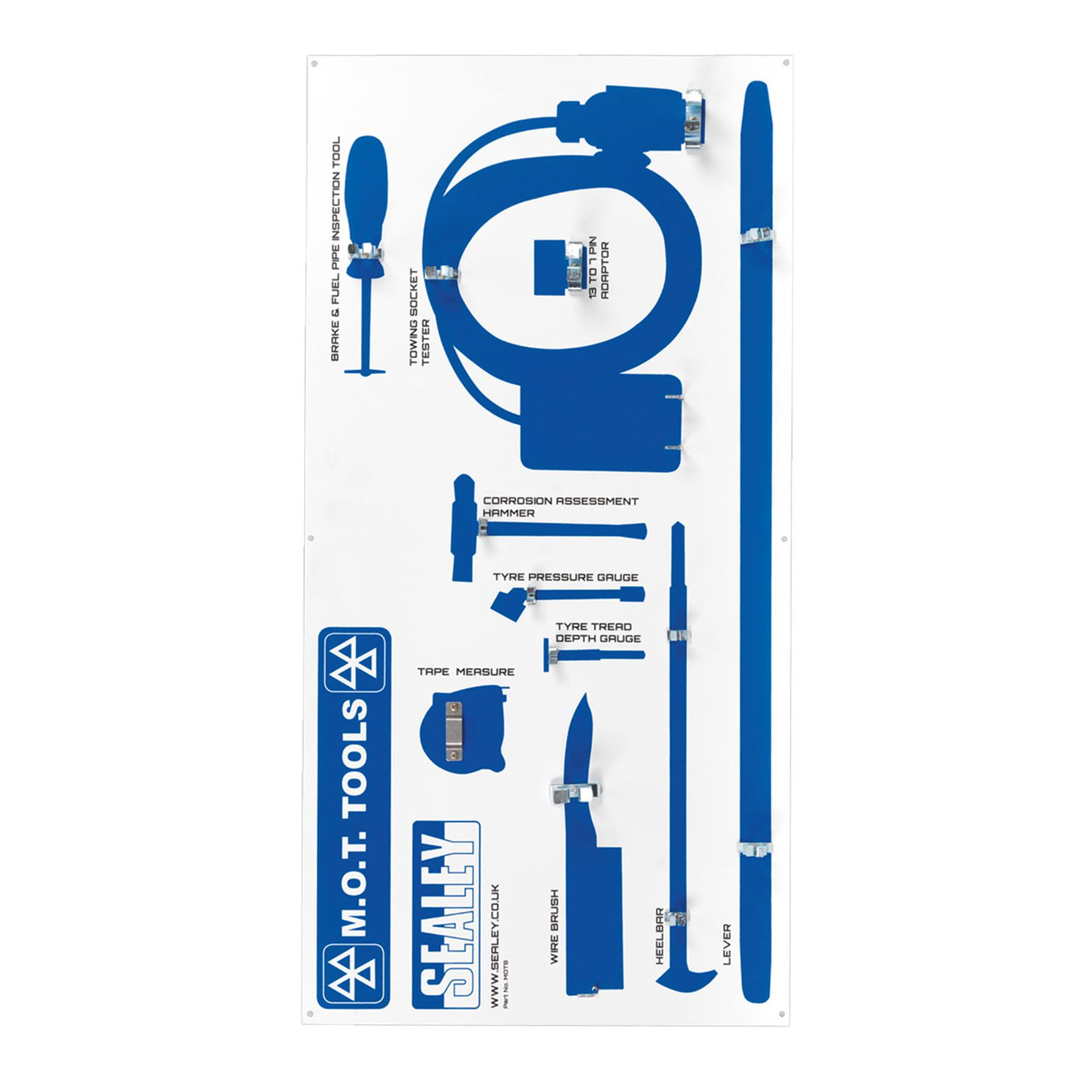 Sealey MOT Tool Board
