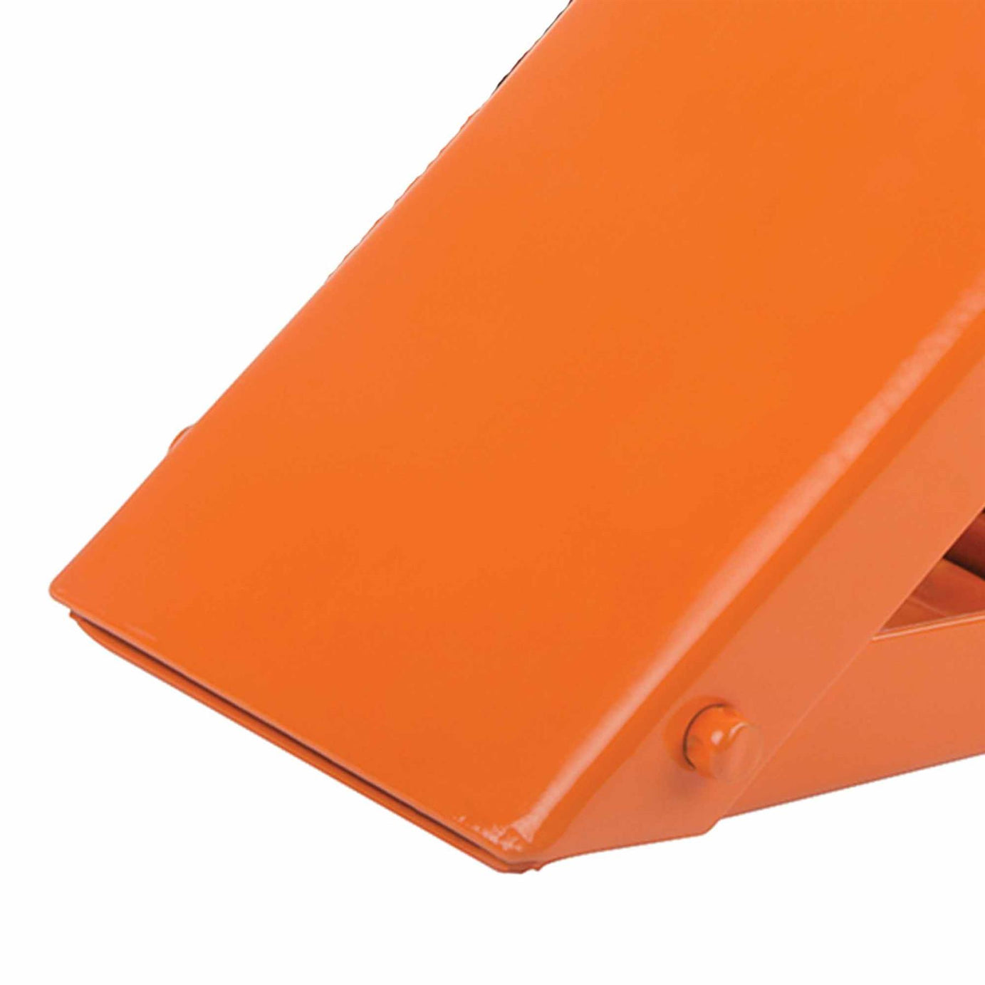 Folding Steel Wheel Chocks Bright Orange Cars, Caravans & Light Trucks