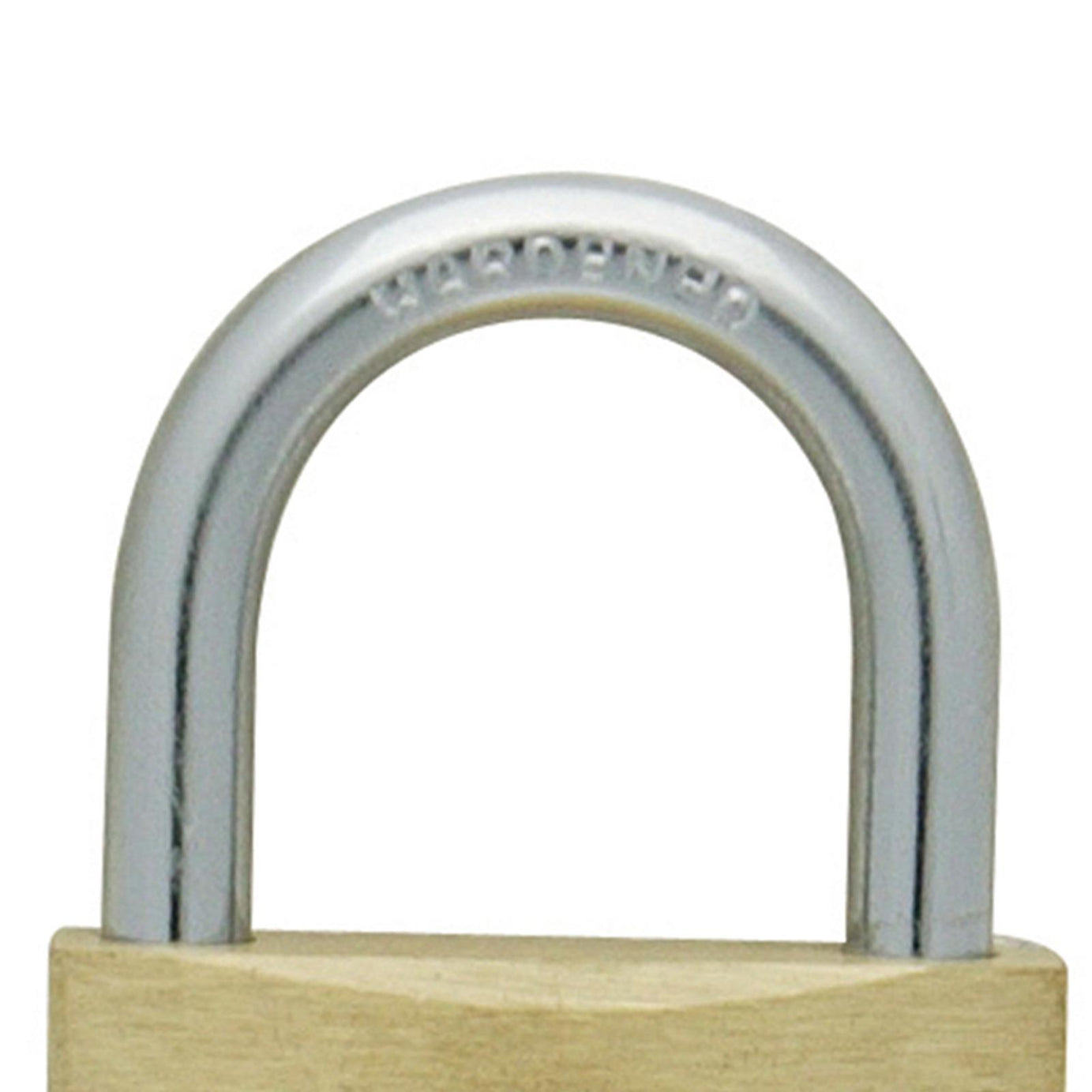 4Pk Keyed Alike Padlocks - 40mm Brass Body Chrome-Plated Steel Shackle