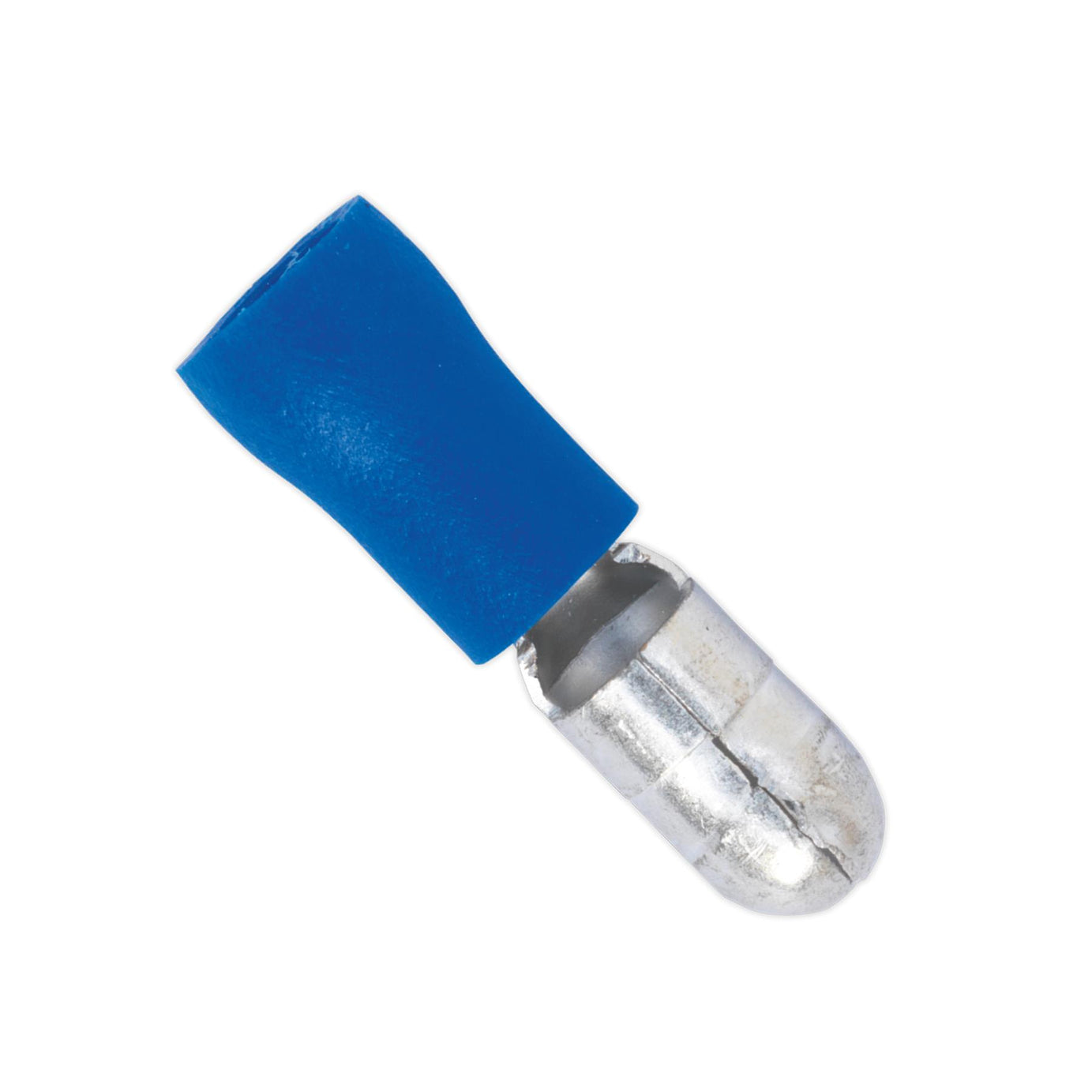 Sealey Bullet Terminal 5mm Male Blue Pack of 100