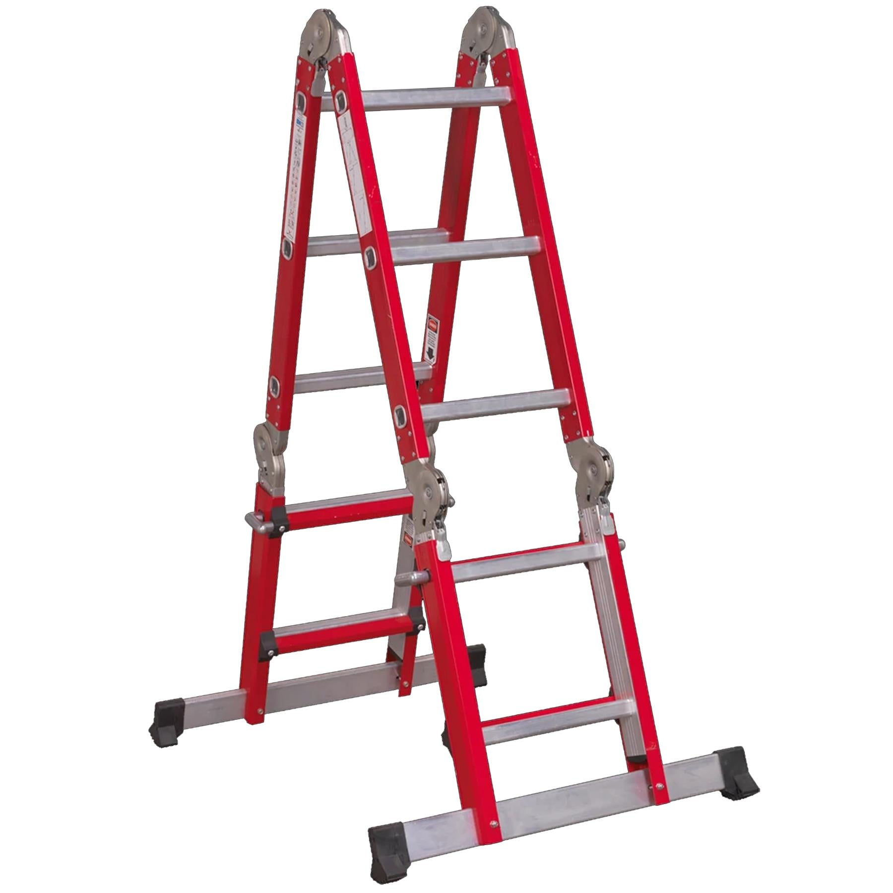 Sealey Aluminium Multipurpose Ladder EN 131 Adjustable Height
