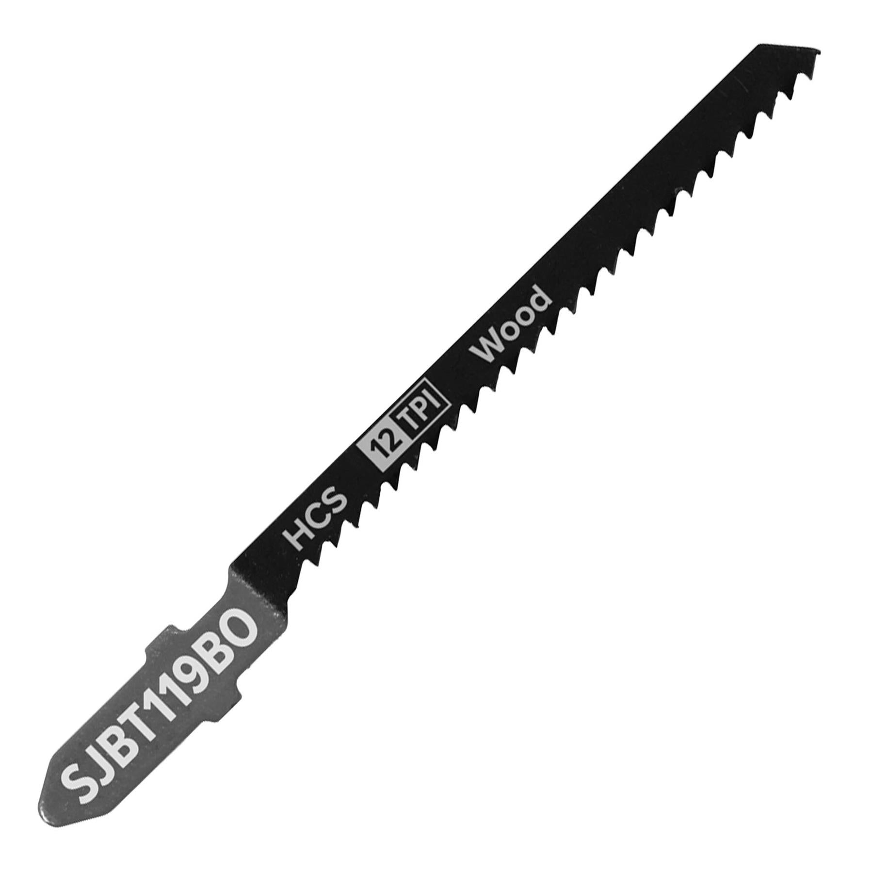 Sealey Jigsaw Blade General Wood 75mm 12tpi - Pack of 5