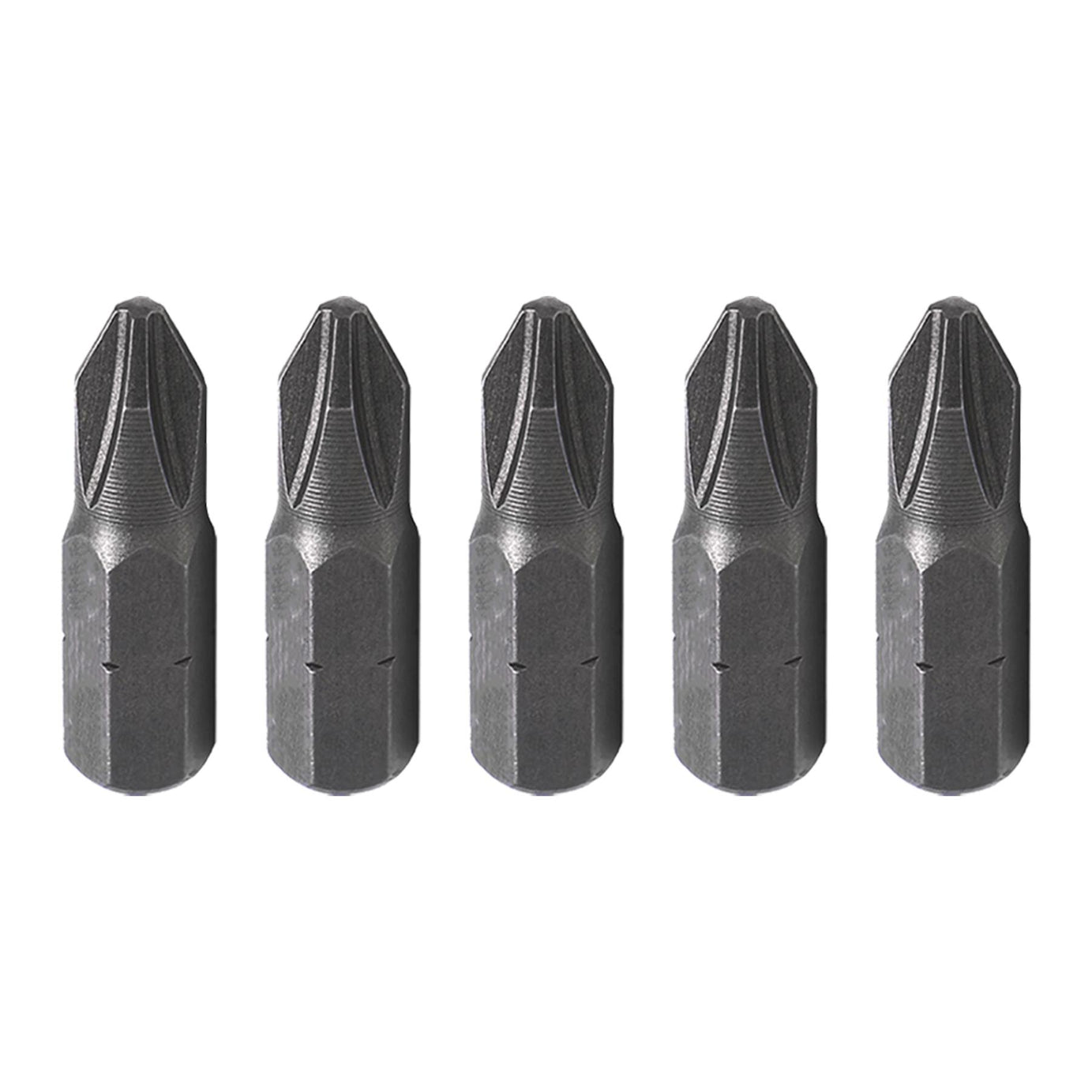 PH2 Phillips Screwdriver Bits CRV Chrome Vanadium Steel 1/4" Hex Drive 25Pcs