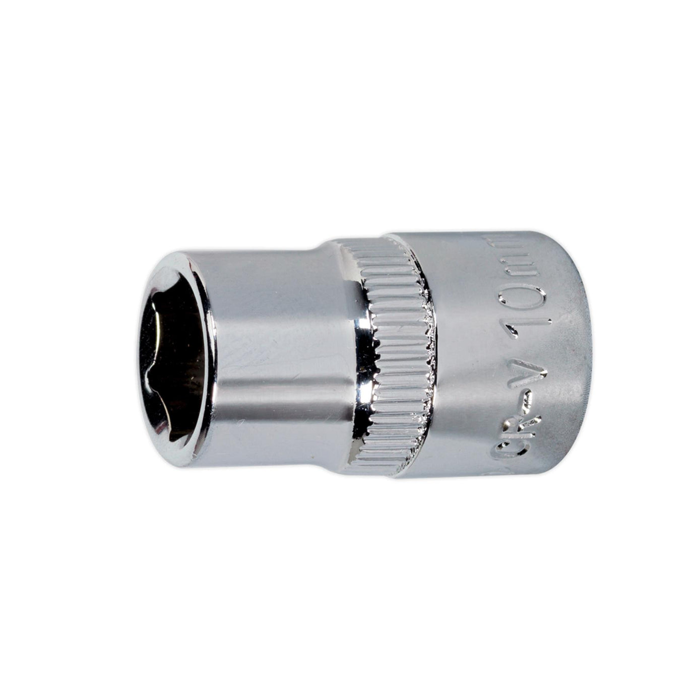 Sealey WallDrive® Socket 10mm 3/8"Sq Drive Fully Polished