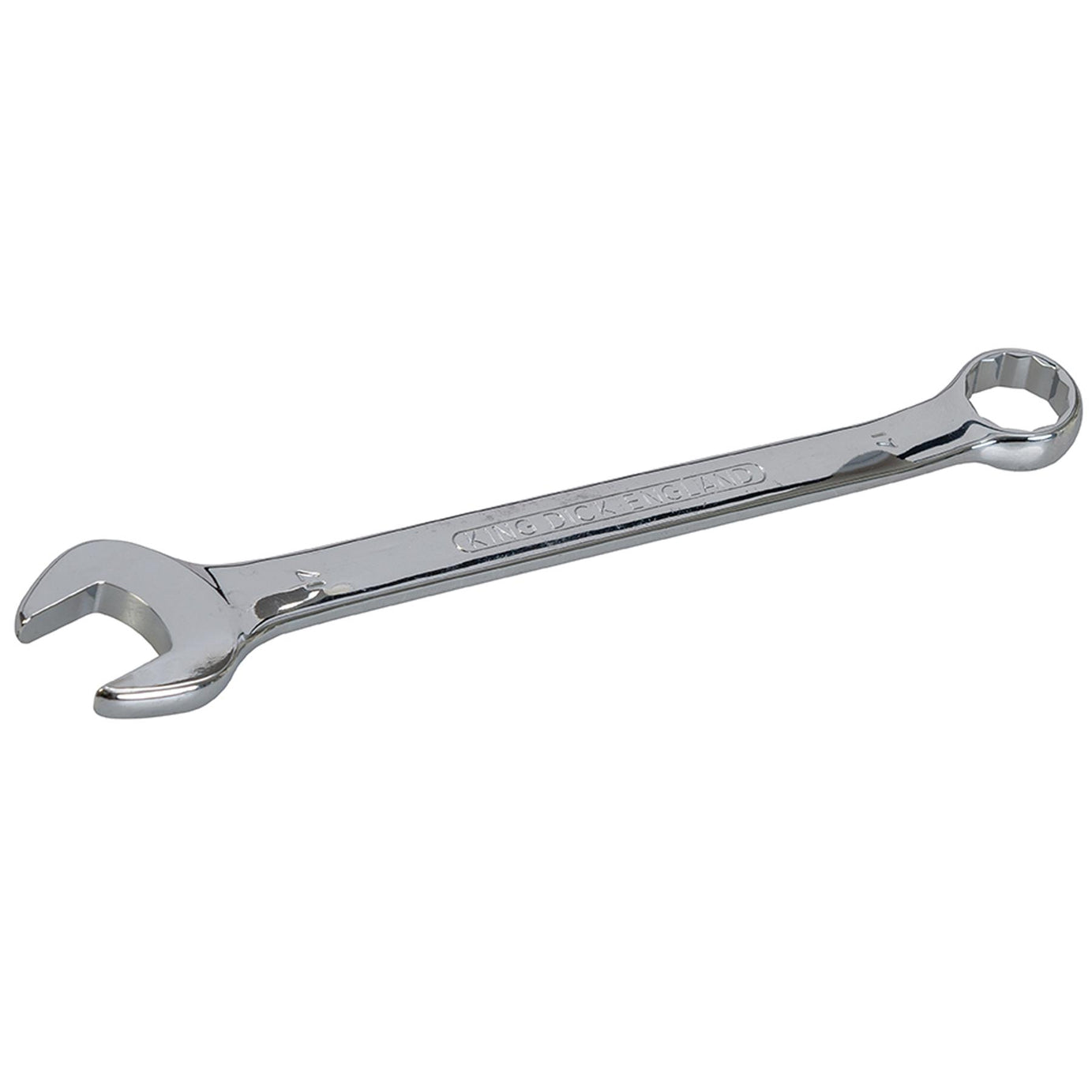 King Dick metric 17 MM polished chrome combination spanner wrenches spanners