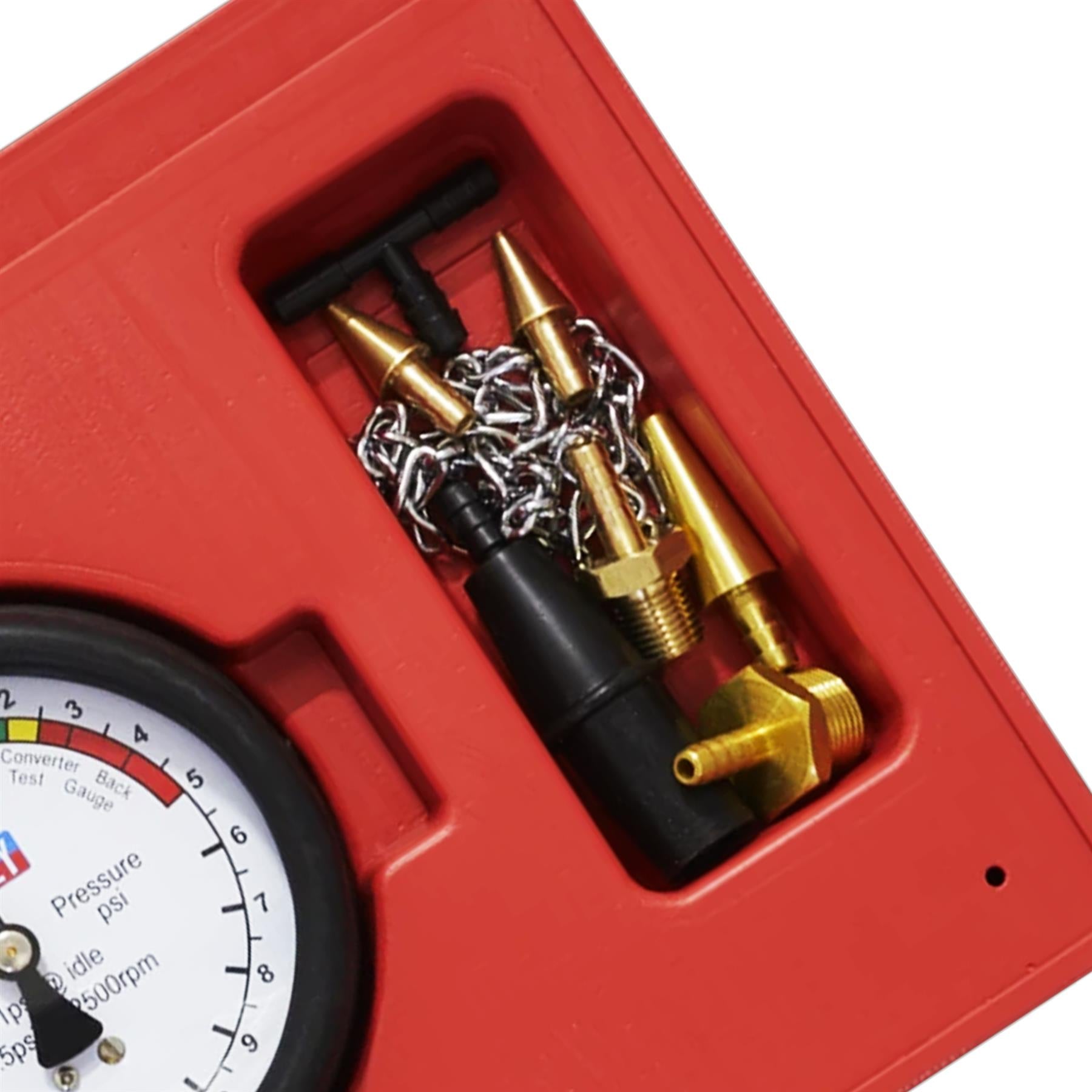 VSE953 Catalytic Converter Back Pressure Test Kit. Sealey