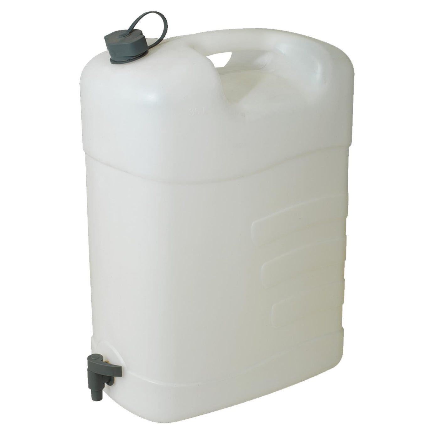 Fluid Container 35L with Tap. Container With Attached Screw Cap. Sealey