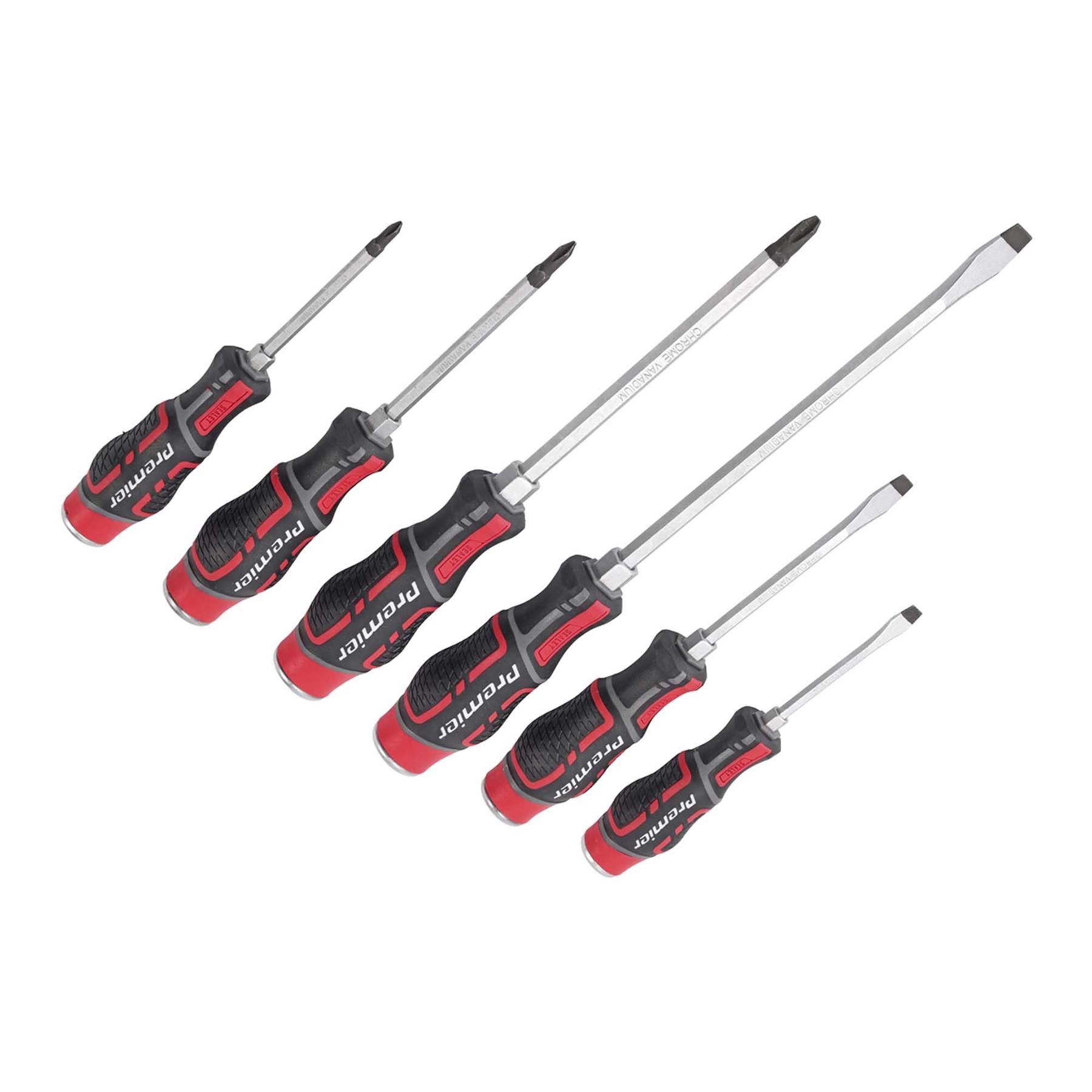 Sealey Hammer-Thru Screwdriver Set 6pc