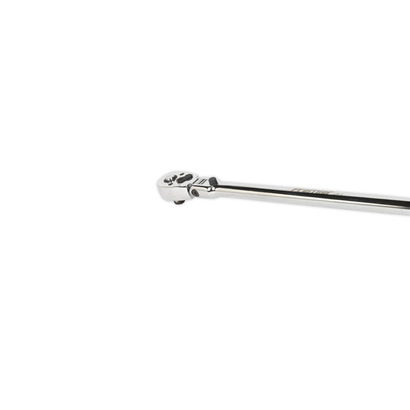 Sealey Ratchet Wrench Flexi-Head Extra-Long 600mm 1/2"Sq Drive