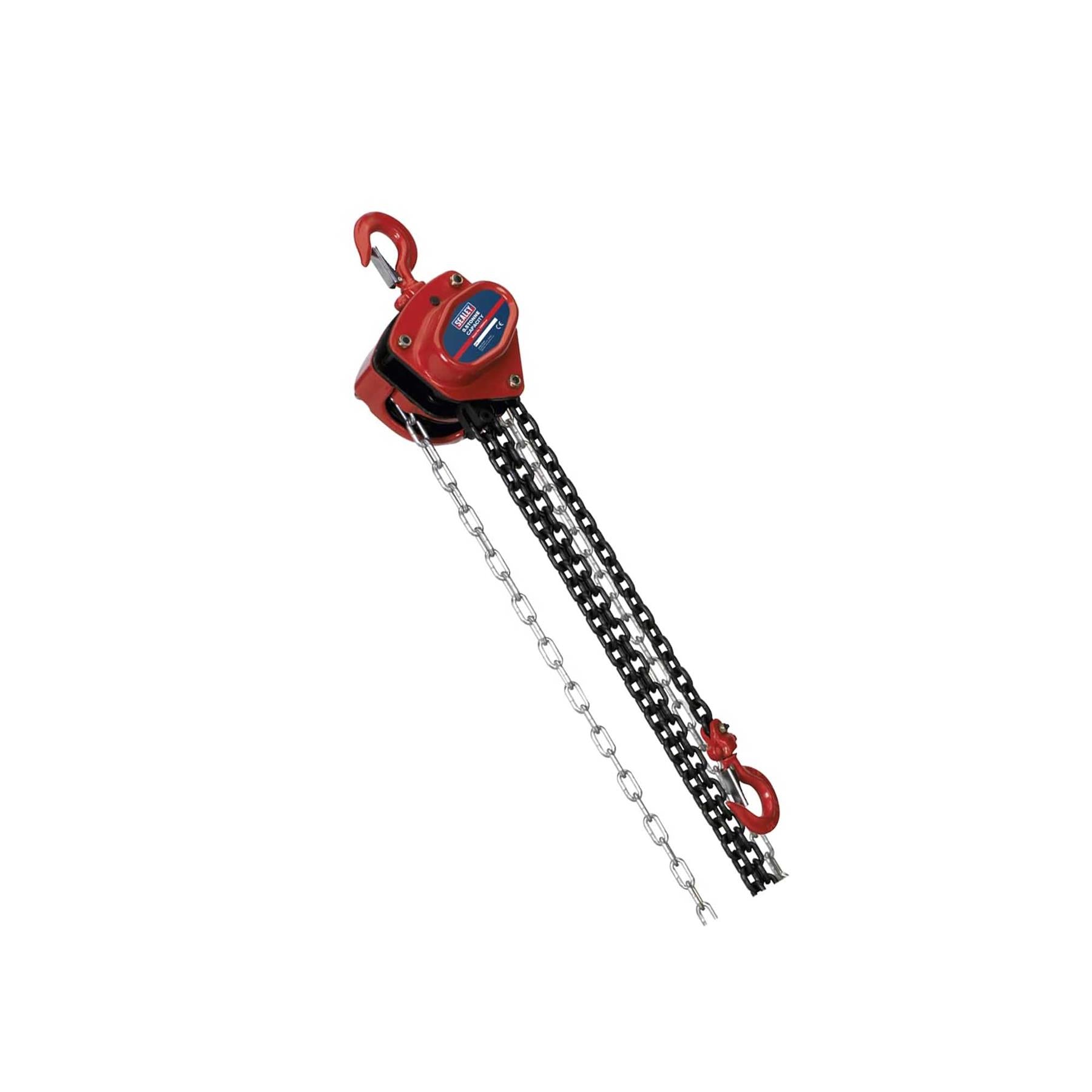 Sealey Portable Lifting Gantry Crane Adjustable 0.5 Tonne & Hoist Combo