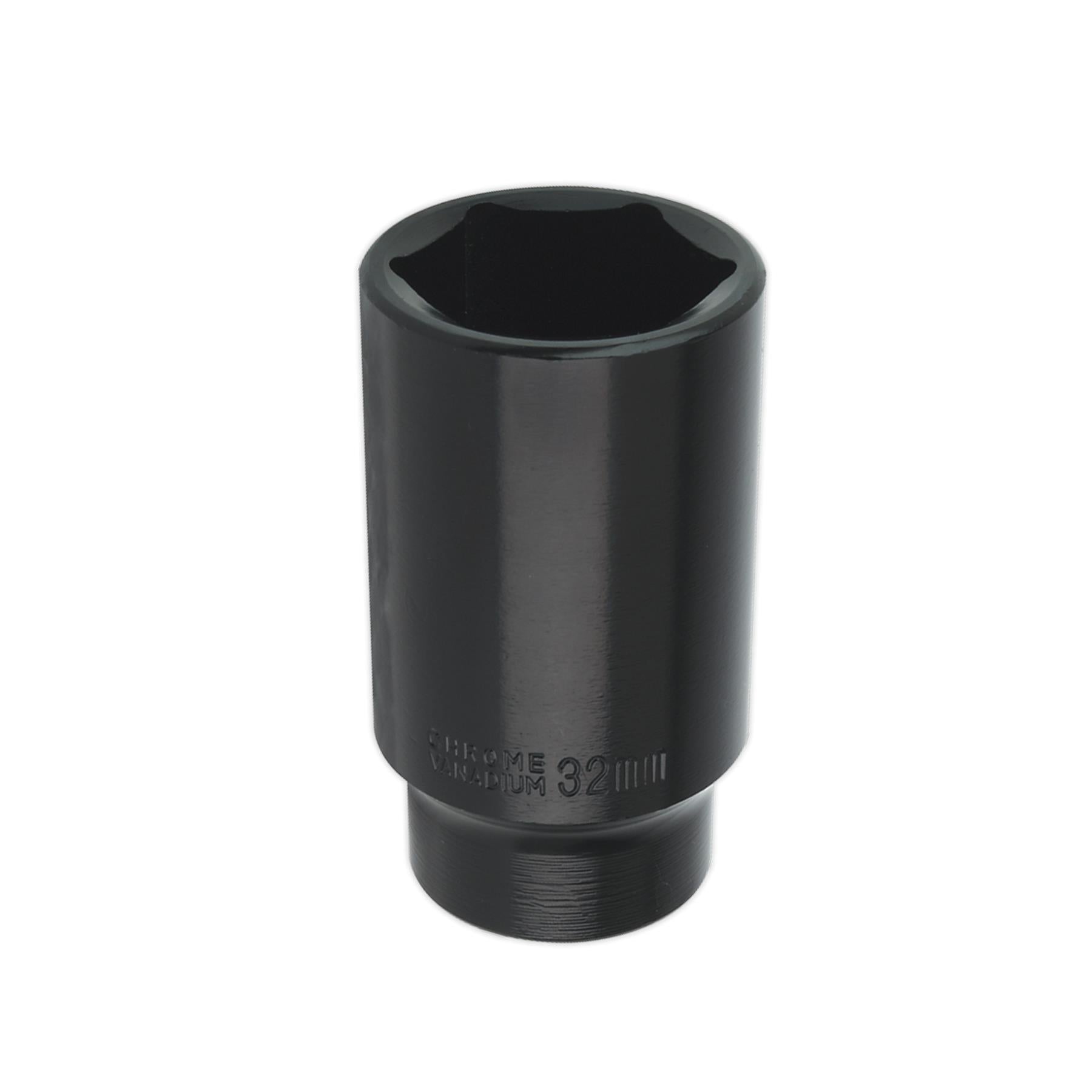 Sealey Impact Socket 32mm Deep 1/2"Sq Drive