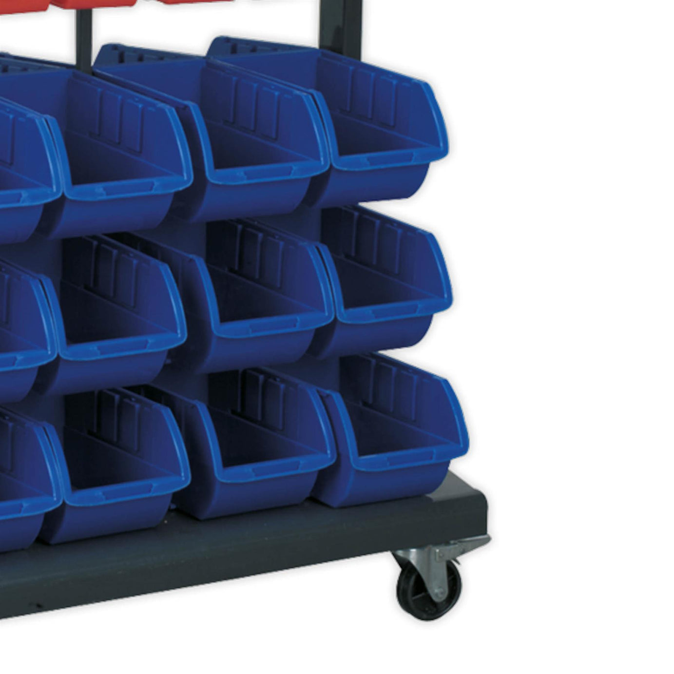 Sealey Mobile Bin Storage System with 94 Bins Garage Workshop DIY