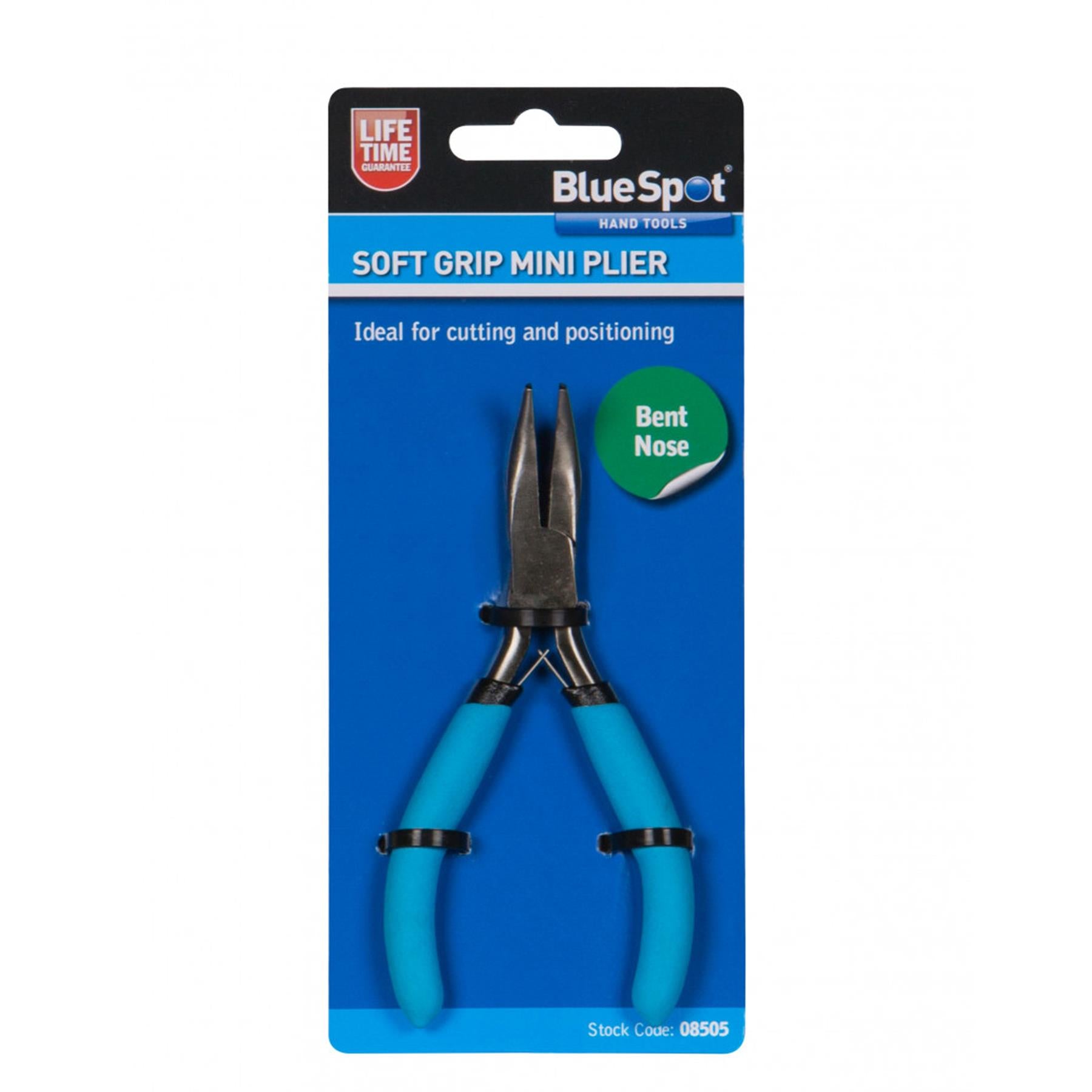 BlueSpot Mini Needle Nose Bent Pliers Hand Diy Precision Tool **Lifetime Warranty**