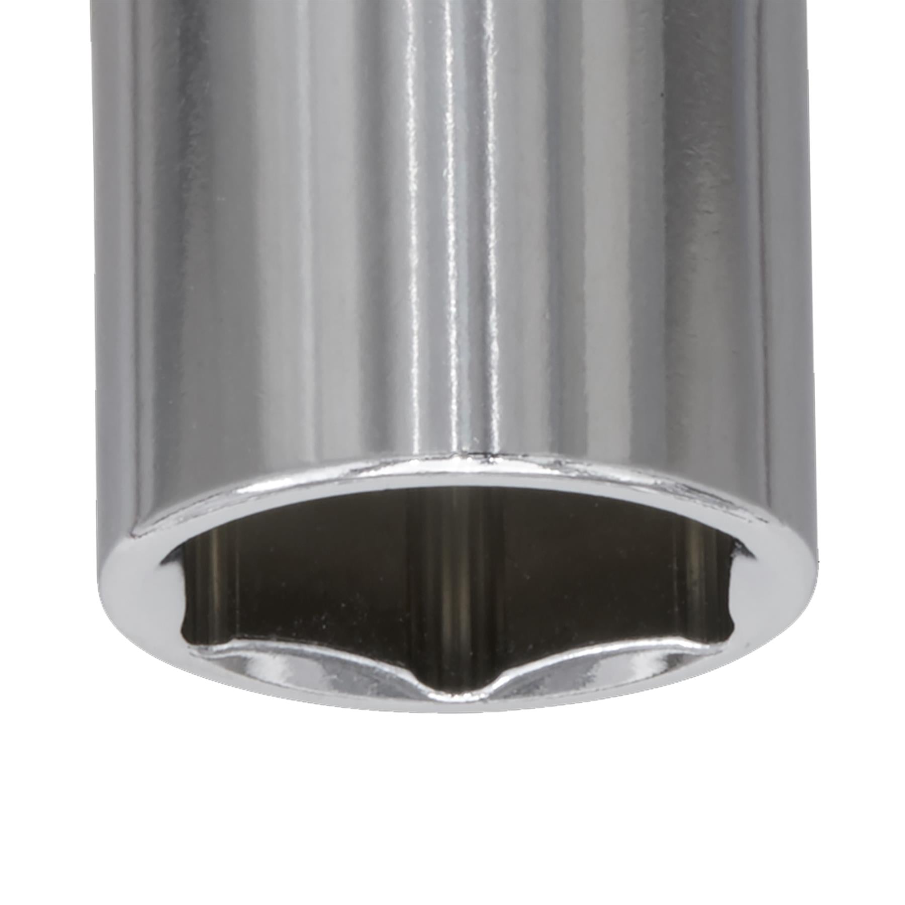 Sealey WallDrive Socket 16mm 3/8"Sq Drive Chrome plated