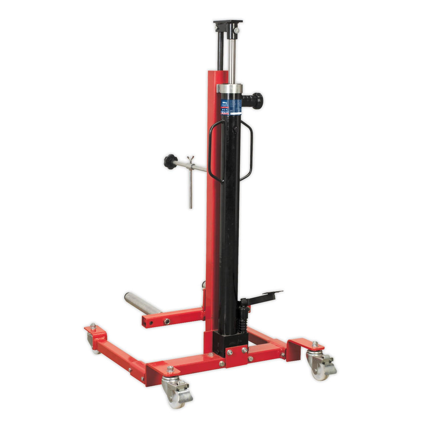 Sealey Wheel Removal/Lifter Trolley 80kg Quick Lift