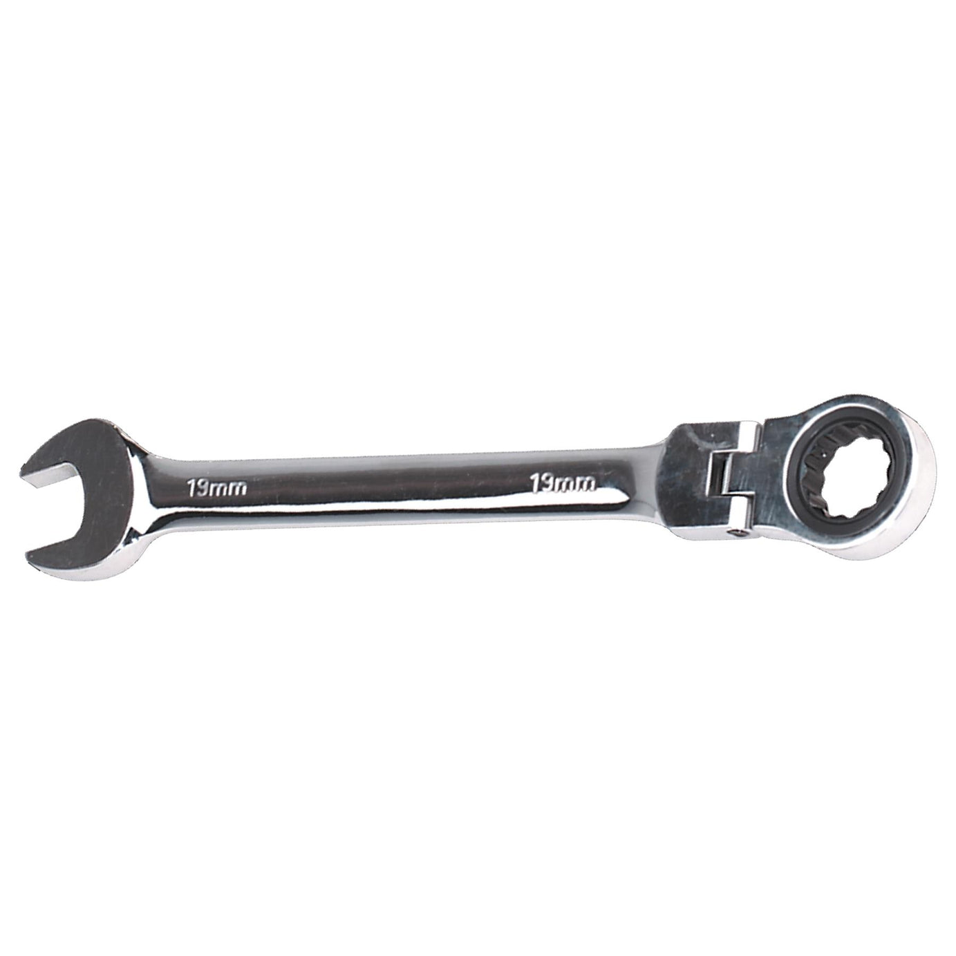 Sealey Flexi-Head Ratchet Combination Spanner 19mm