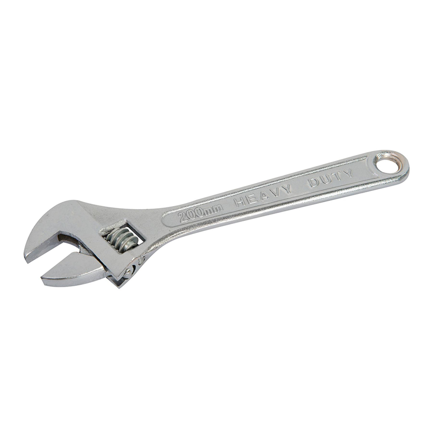 Adjustable Wrench 200mm Length Jaw 22mm Smooth Jaw Adjustment Quality