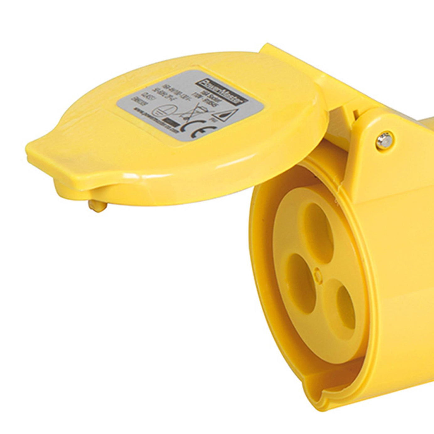 16A Industrial Female Electrical Plug Socket 110V 16 Amp Impact-Resistant