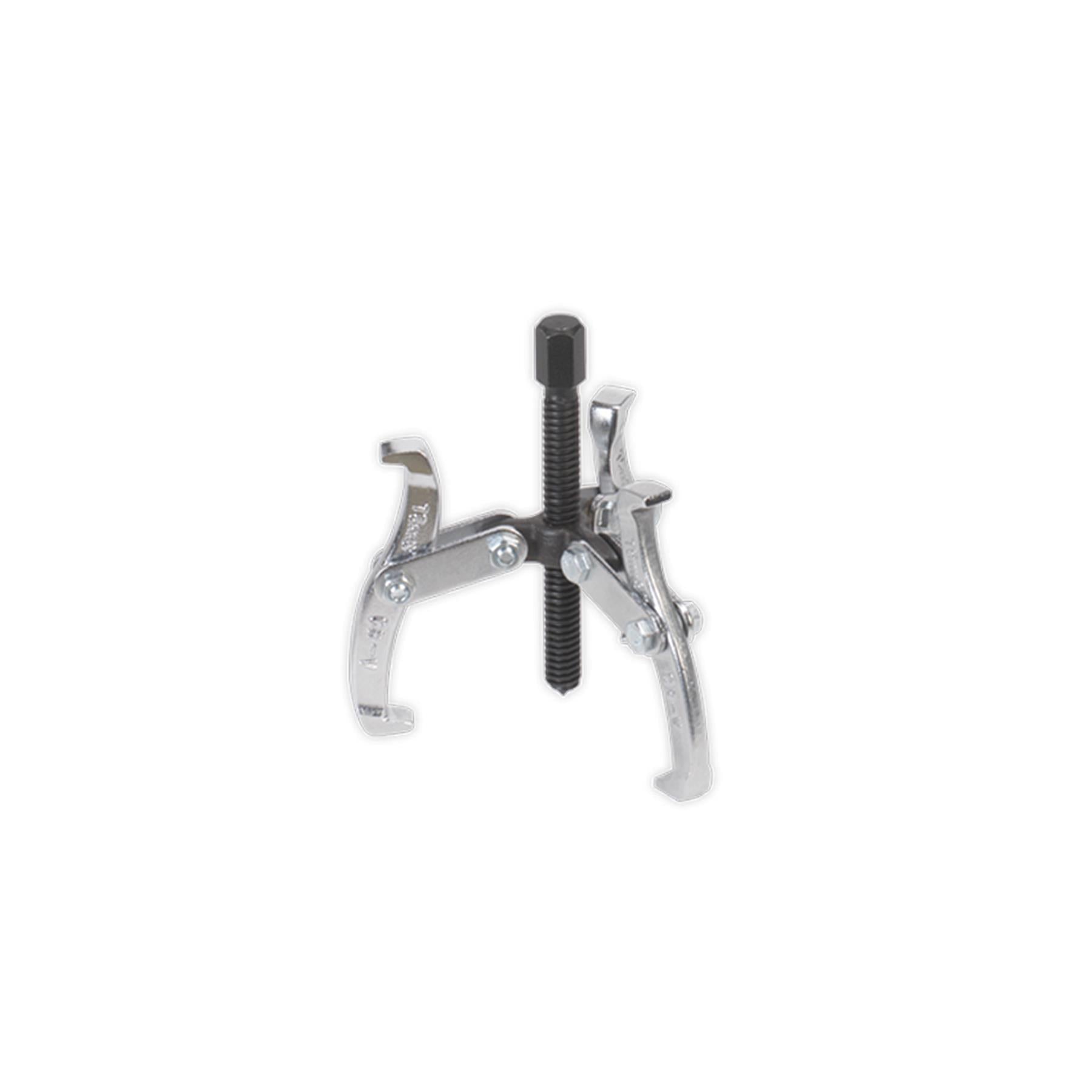 Sealey Gear Puller Set 4pc Triple Leg Suitable For Ratchet/Spanner