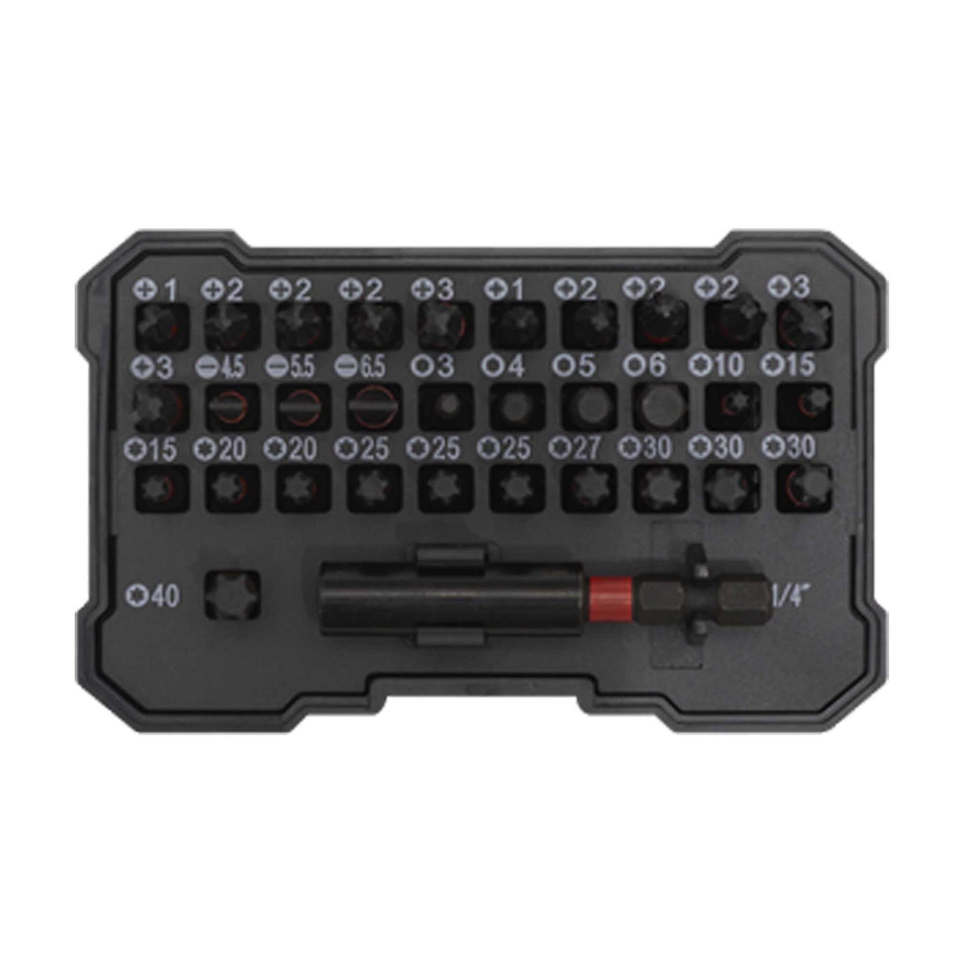 Sealey Power Tool Bit Set 32pc Impact Grade