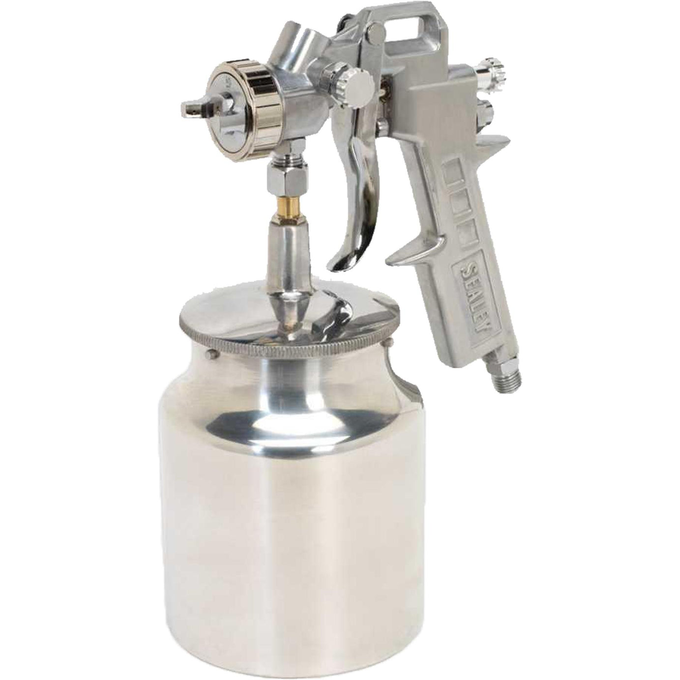 Sealey Spray Gun Suction Feed General Purpose 1.5mm Set-Up