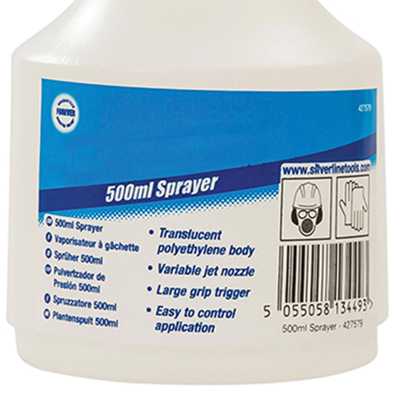 Empty Trigger Water Sprayer Hand Spray Bottle Plants Garden Cleaning Flowers