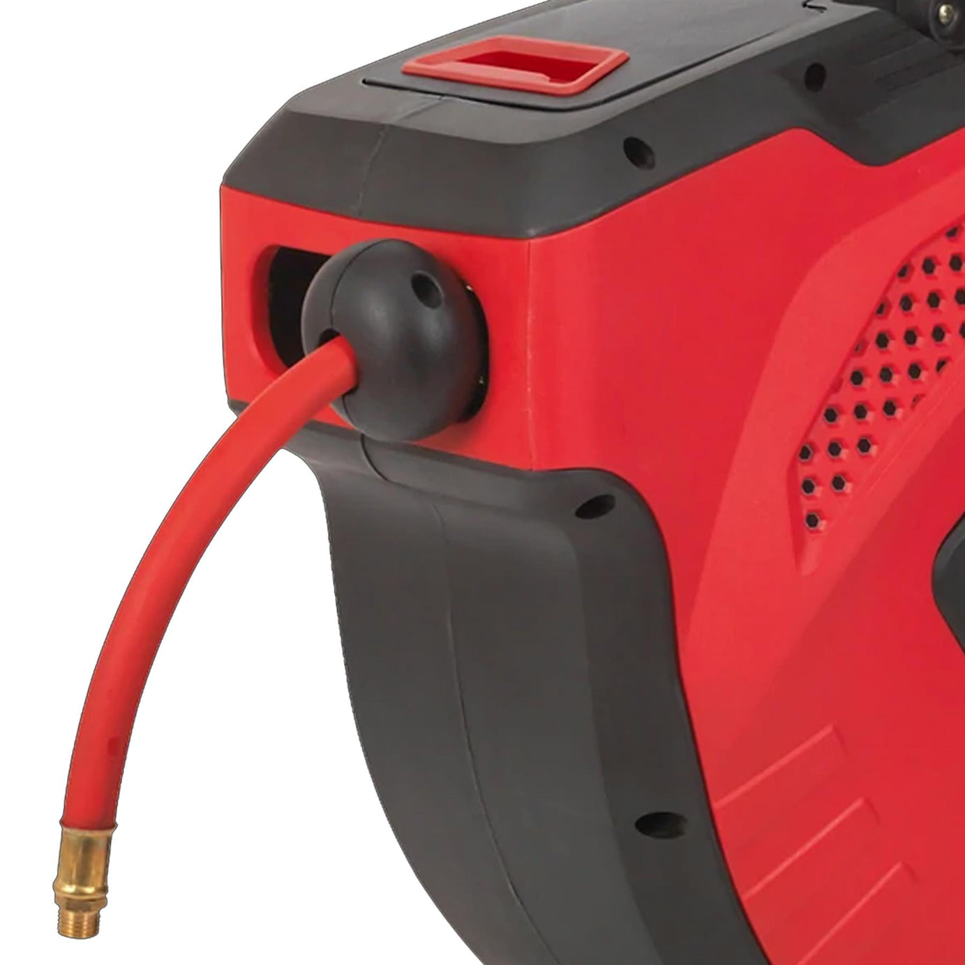 Sealey Air Hose Reel Auto-Rewind Control 30m �10mm ID - Rubber Hose
