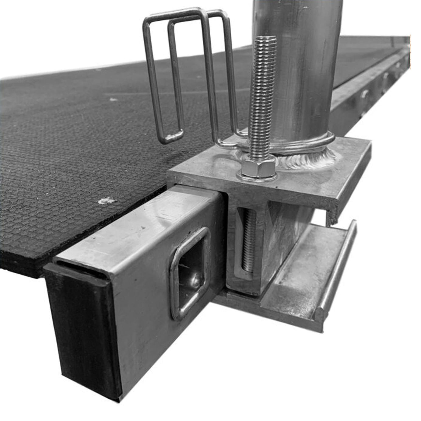 Dapetz Pro Aluminium Class 1 Staging Board 450mm x 4.2m, 270kg, Made In Uk