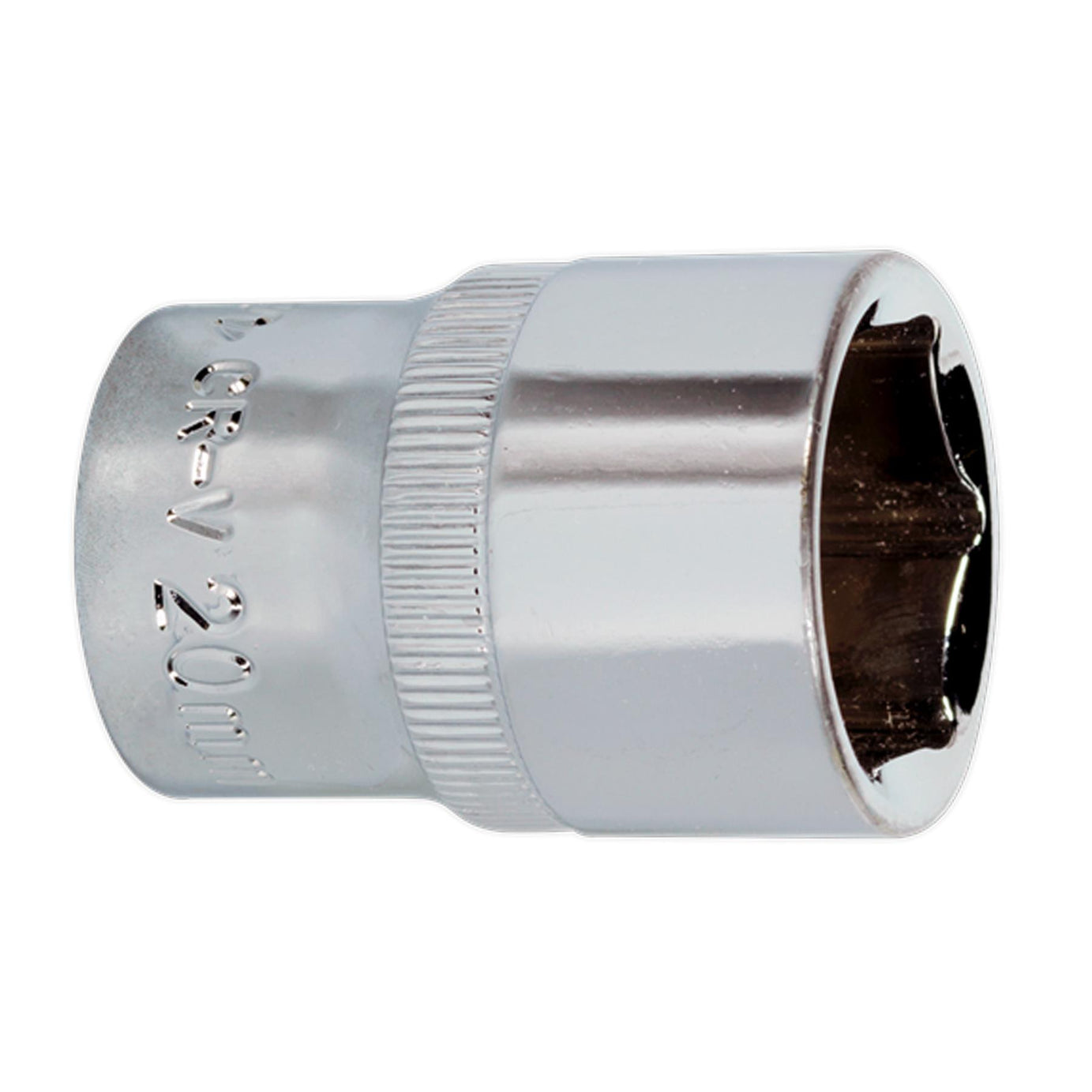 Sealey WallDrive Socket 20mm 1/2"Sq Drive Fully Polished