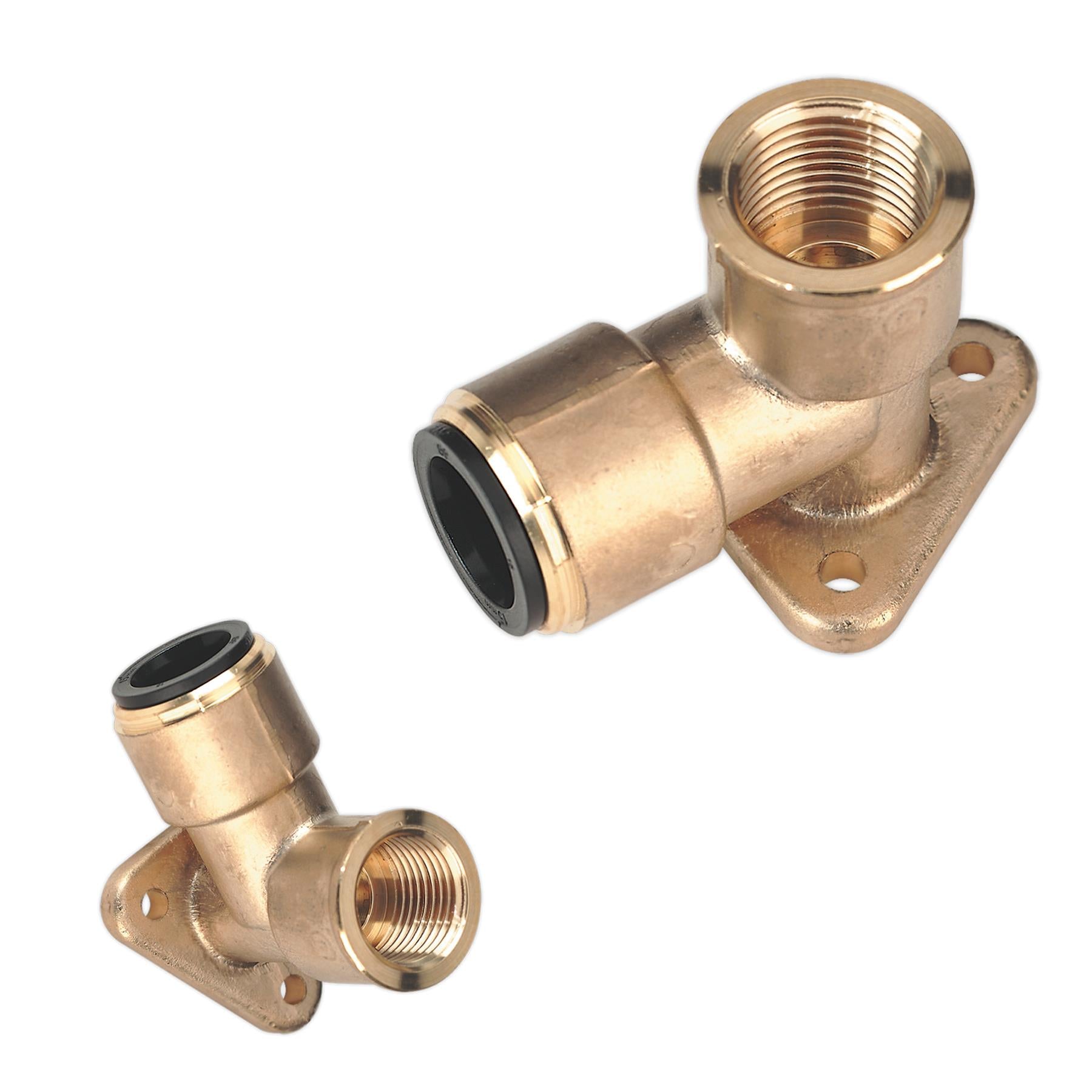 Sealey Wingback Elbow 22mm x 3/4"BSP Brass (Speedfit - PM22WB)