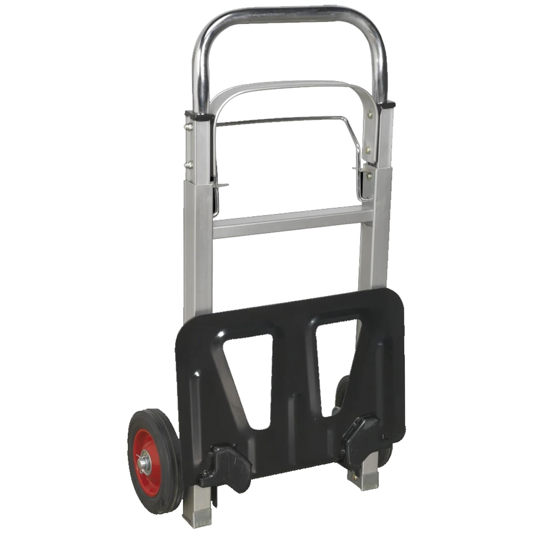 Sealey 90kg Heavy Duty Folding Foldable Hand Trolley Sack Truck Cart