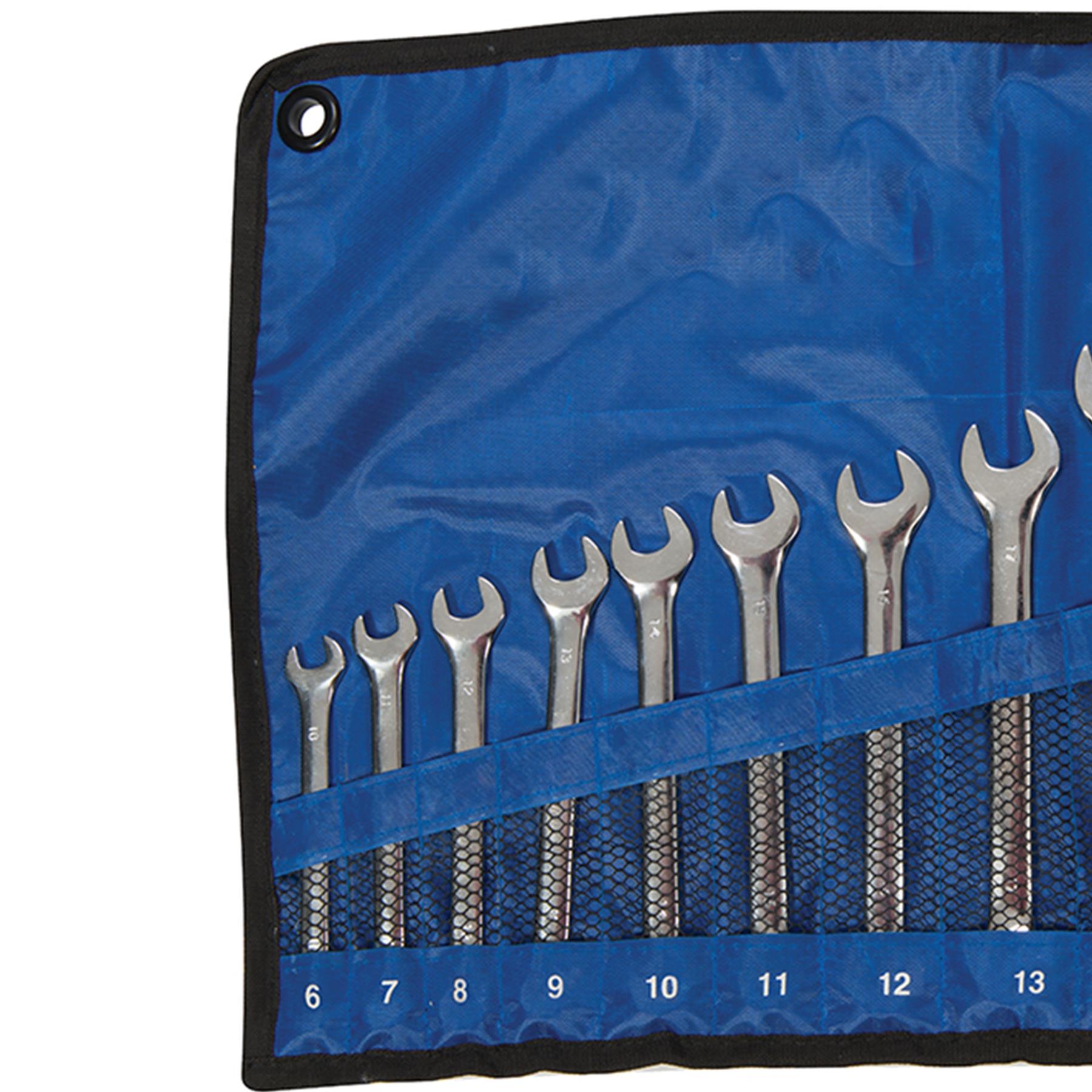 12Pce Combination Spanner Set 6mm - 22mm Drop-Forged Chrome Vanadium New