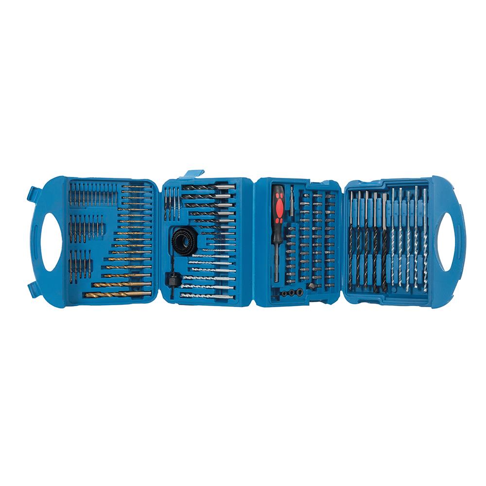 126 Piece Hss Metric Twist Drill Bit Set Carry Case Heavy Duty Work Kit