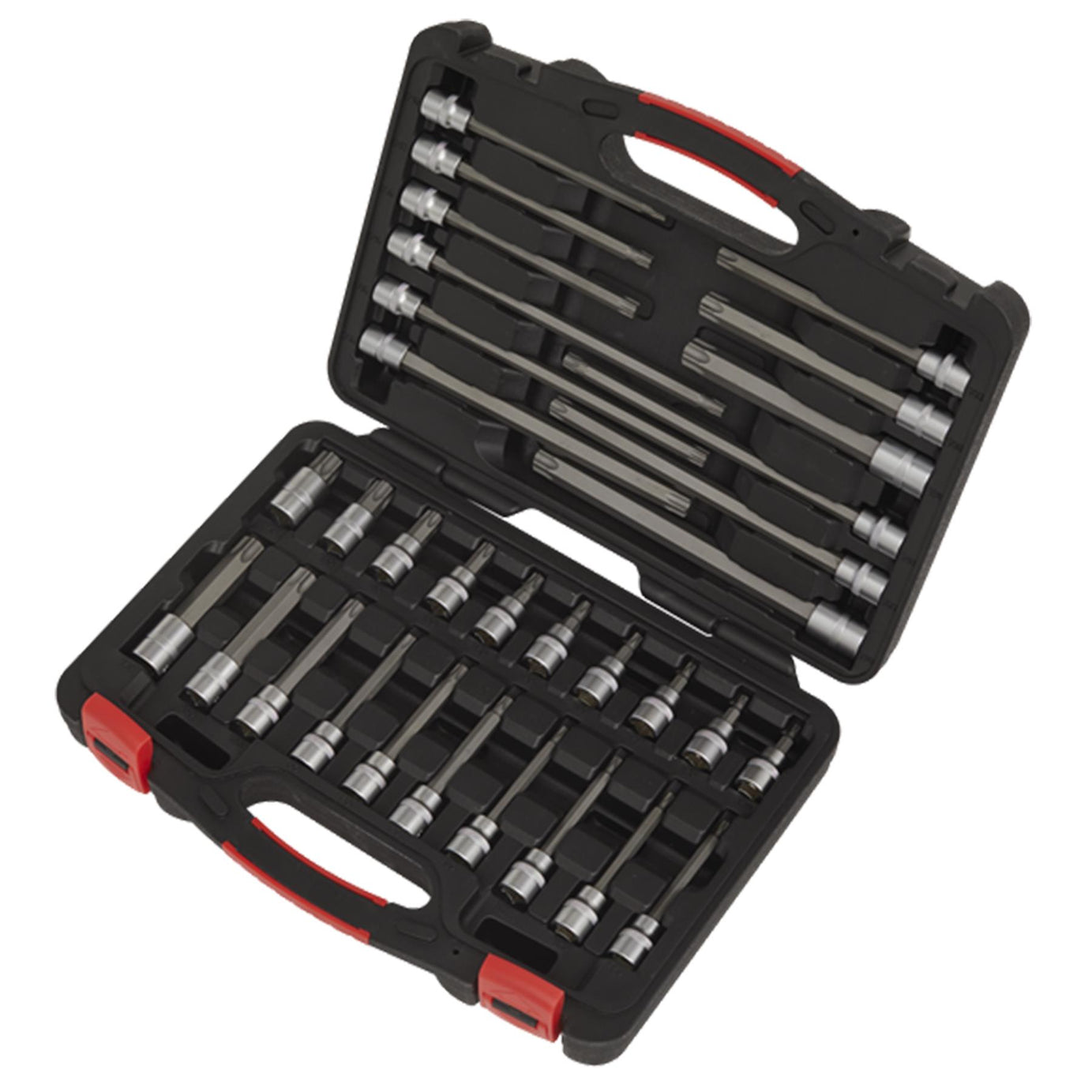 Sealey TRX-Star* Socket Bit Set 32pc 3/8"Sq Drive - Platinum Series